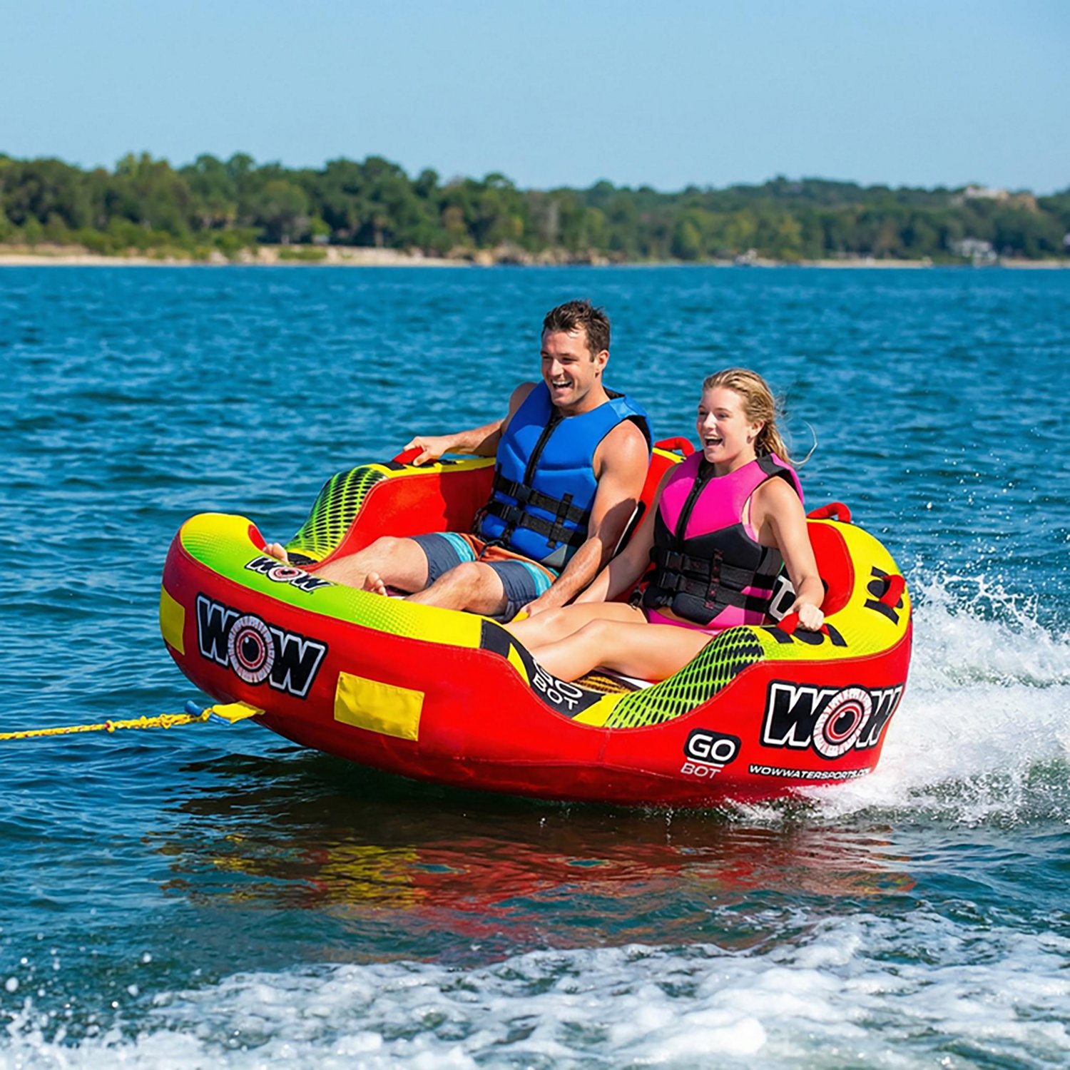 WOW Watersports Go Bot 2-Person Towable Tube - view number 4