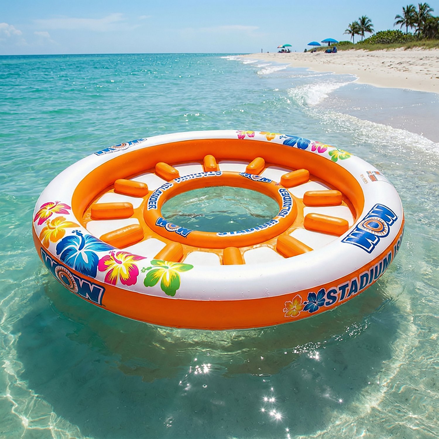 WOW Watersports Stadium Islander 12-Person Inflatable Pool Lounge                                                                - view number 6