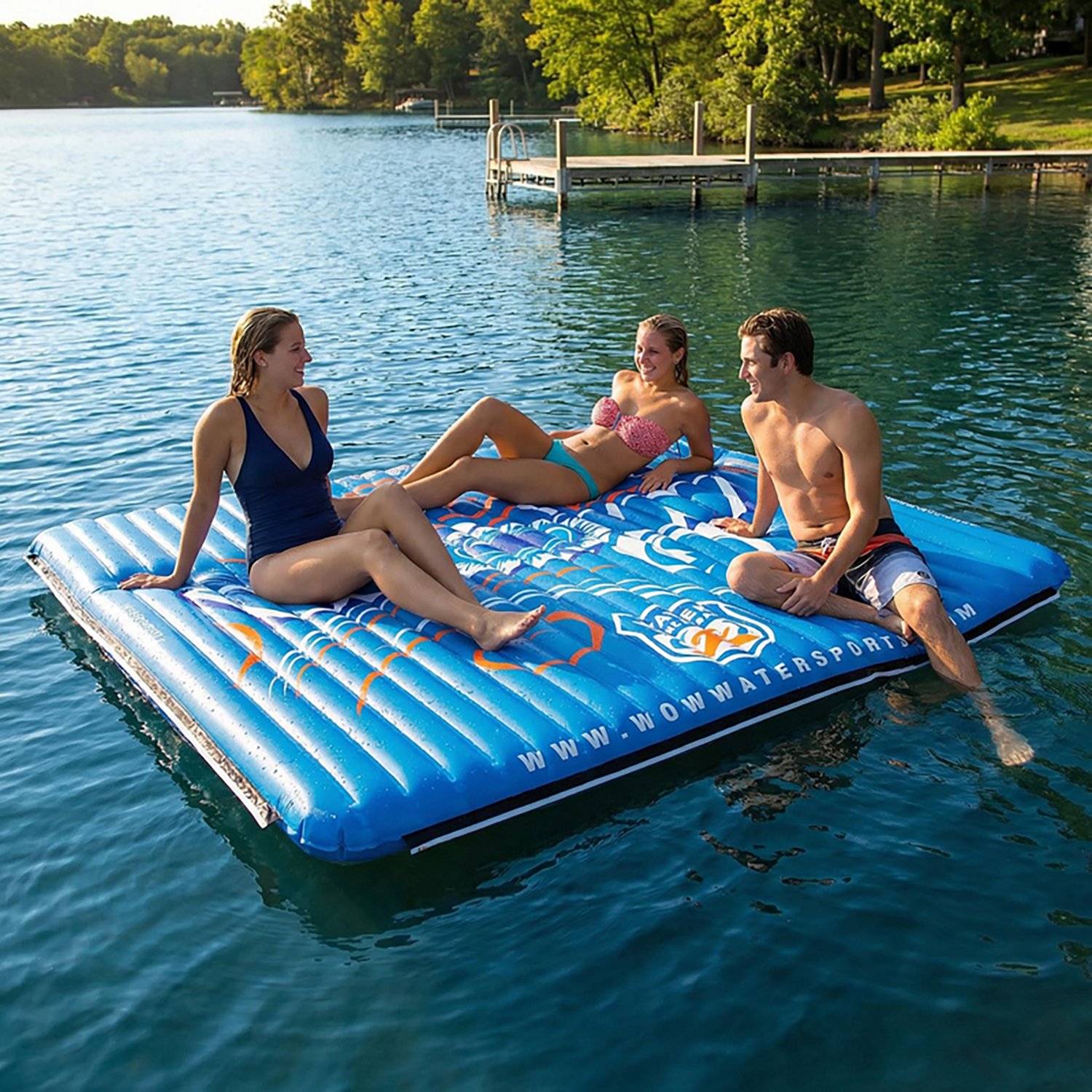 WOW Watersports Water Mat 3-Person Inflatable Float