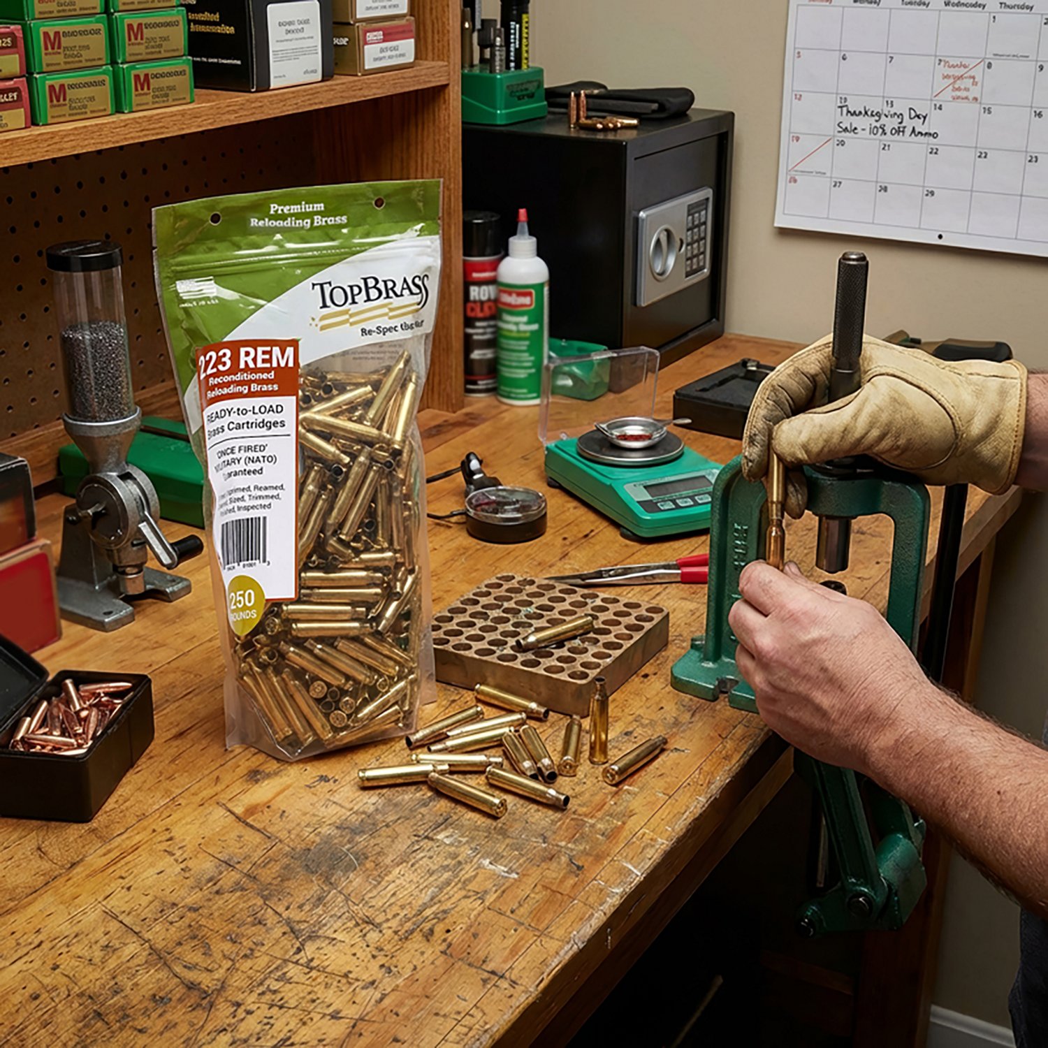 Top Brass Premium Reconditioned .223 Rem Brass Headstamps - view number 3
