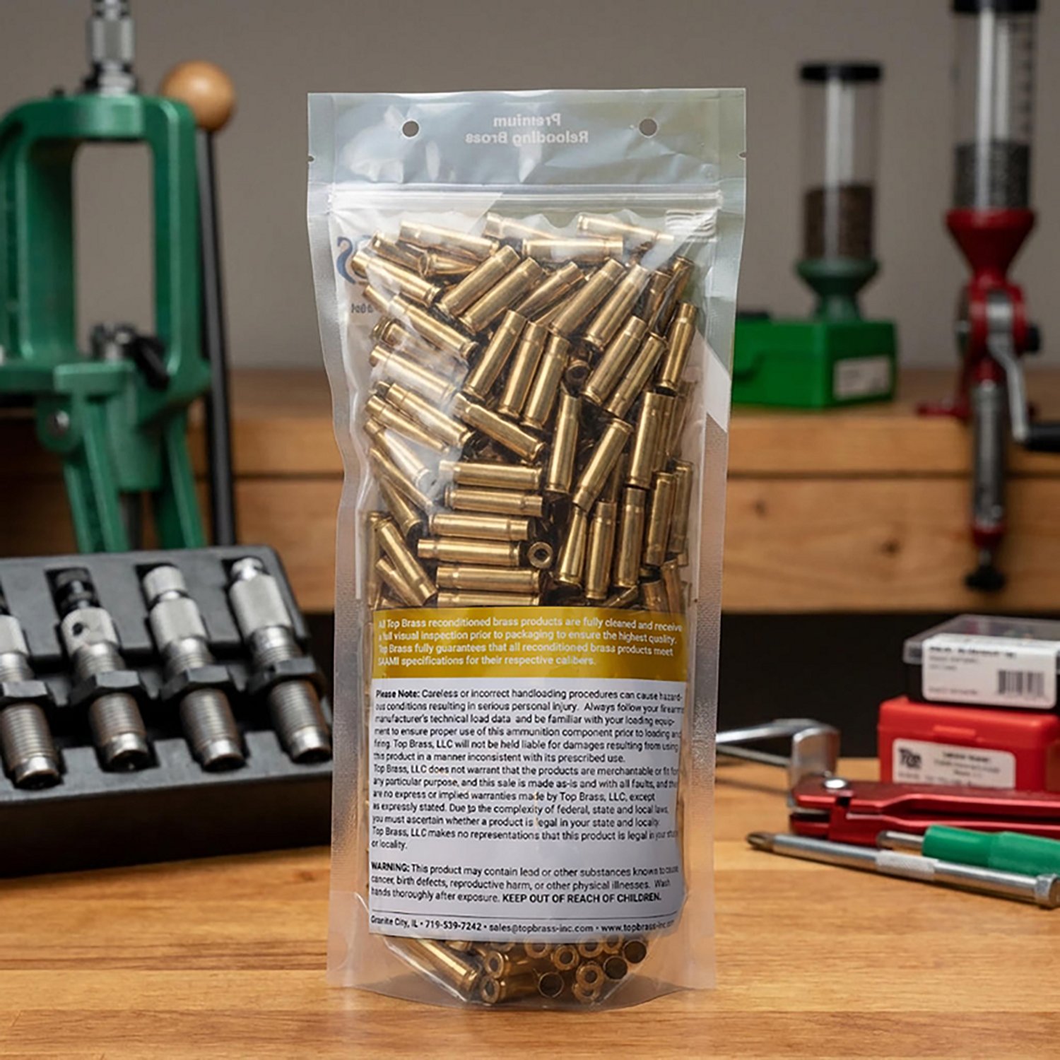 Top Brass .300 AAC Blackout Reconditioned Brass Cartridges - view number 2