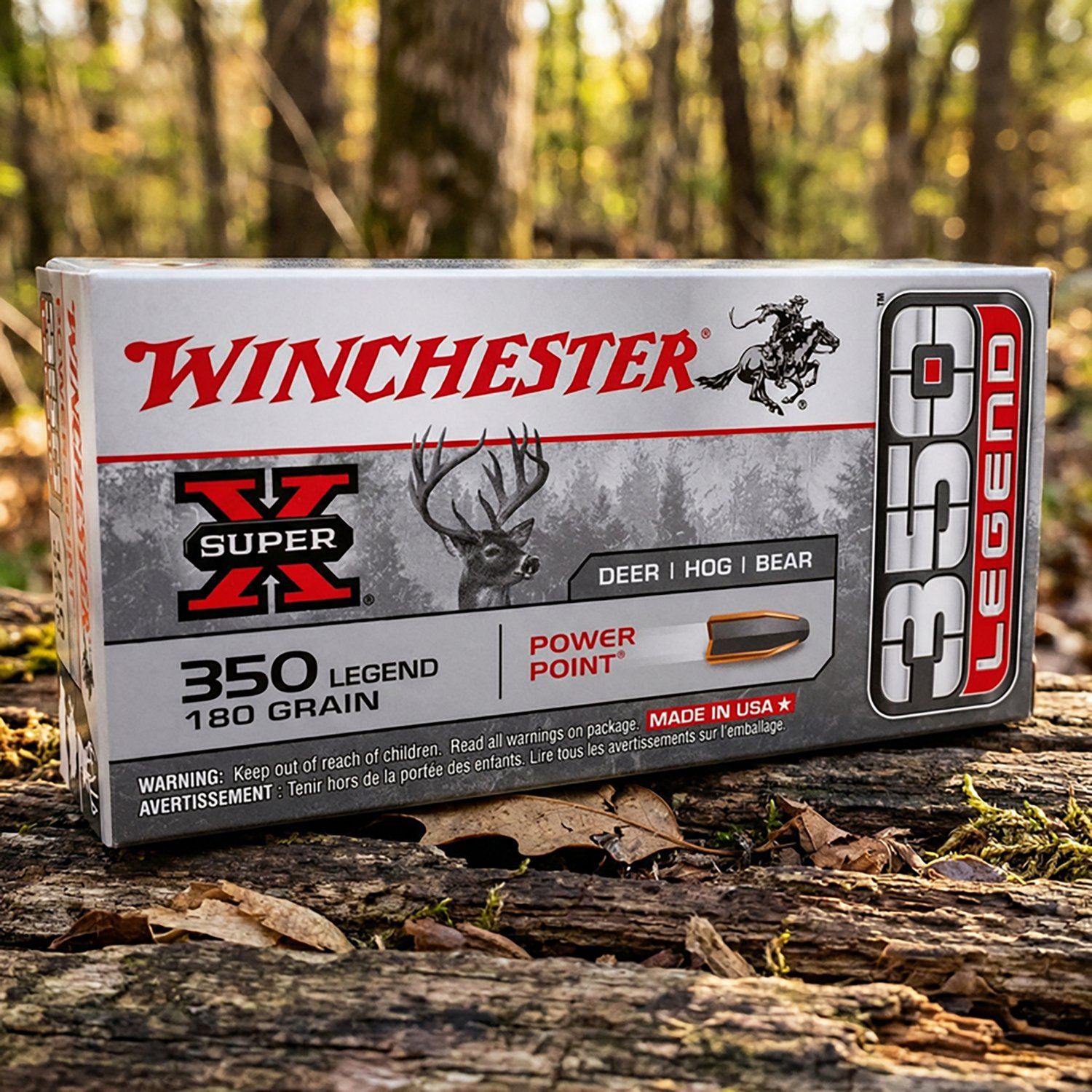 Winchester Super X 350 Legend 180-Grain Rifle Ammunition - 20 Rounds - view number 2