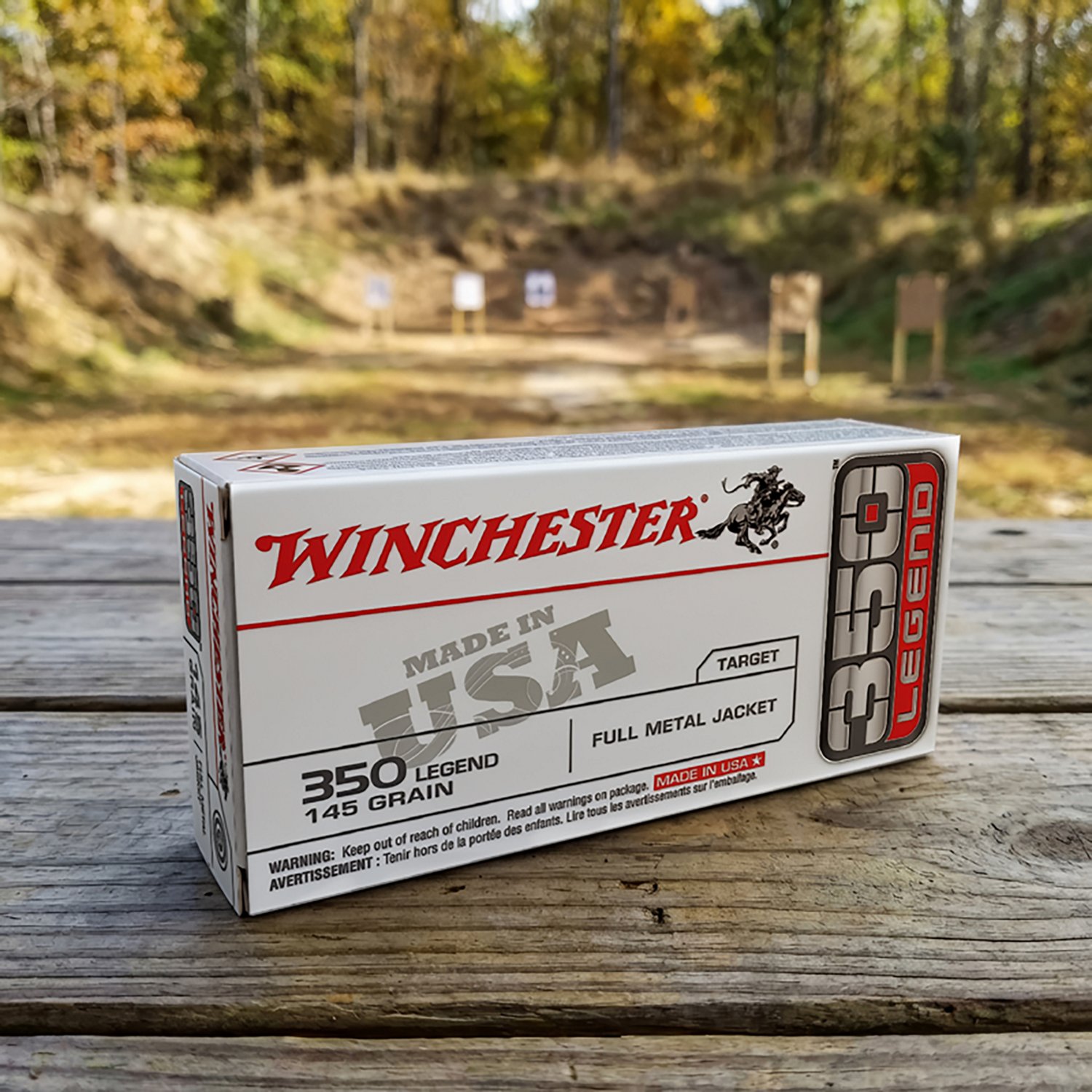 Winchester 350 Legend 145-Grain FMJ Rifle Ammunition - 20 Rounds - view number 3