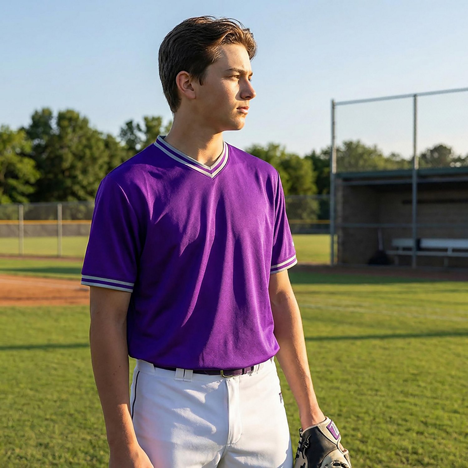 Marucci Youth Performance V-neck Jersey                                                                                          - view number 3