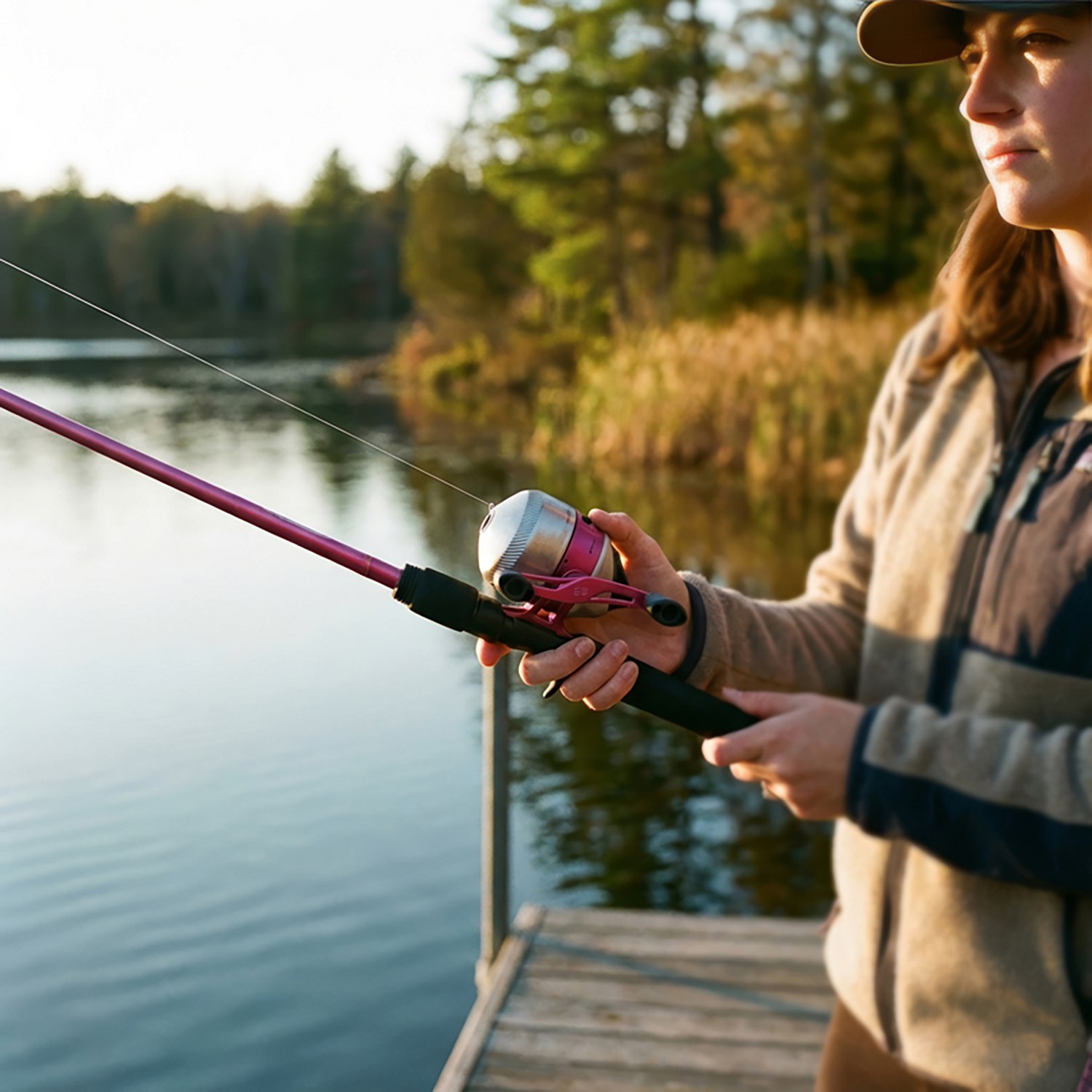 Zebco 33 Lady 6 ft M Spincast Combo - view number 6