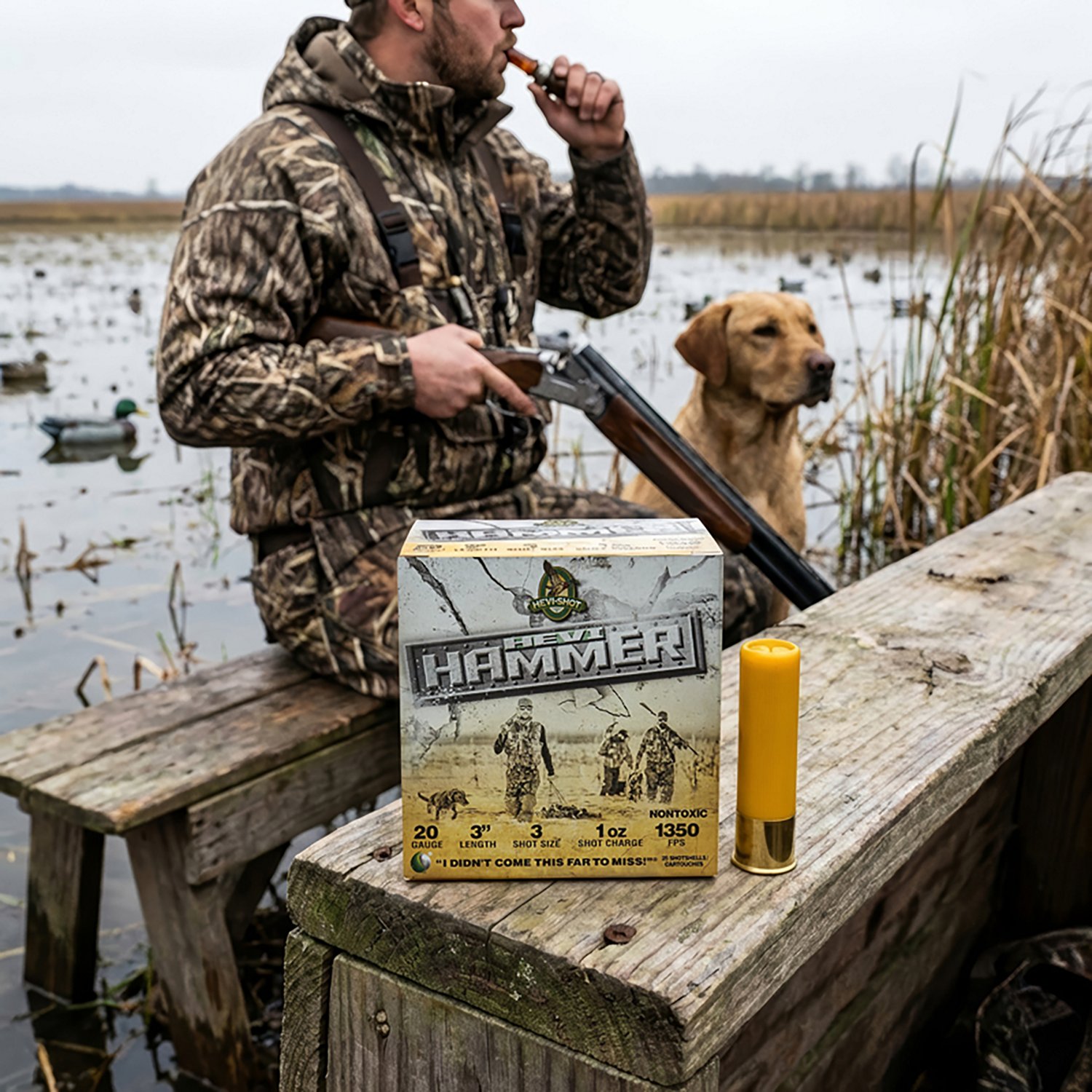 HEVI-Shot HEVI-Hammer 20 Gauge Waterfowl Hunting Shotshells - view number 2