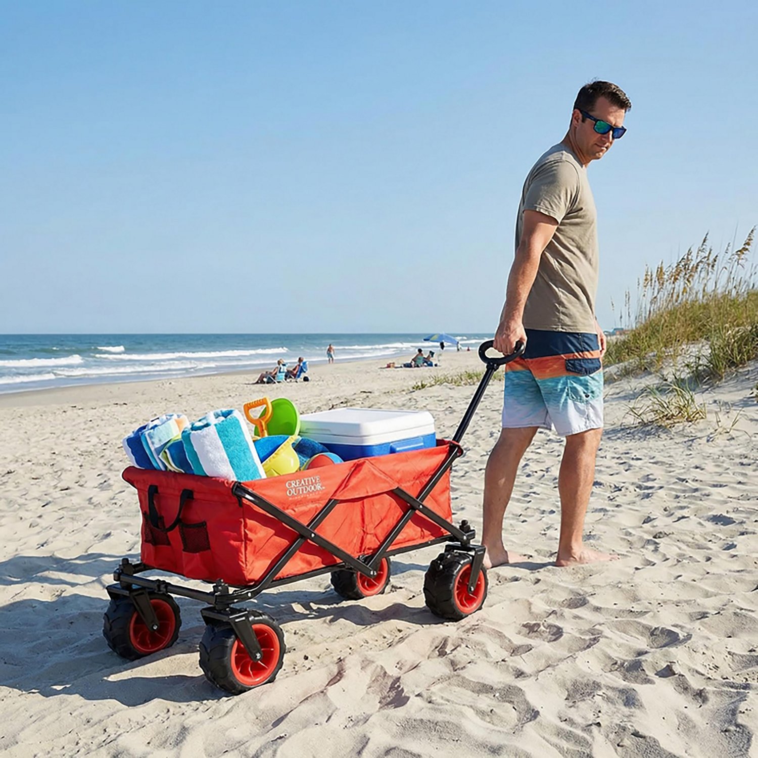 Creative Outdoor All-Terrain Folding Wagon - view number 5