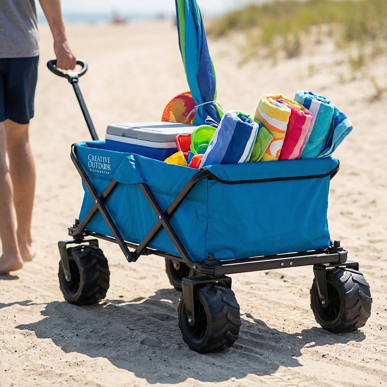 Creative Outdoor All-Terrain Folding Wagon - view number 5
