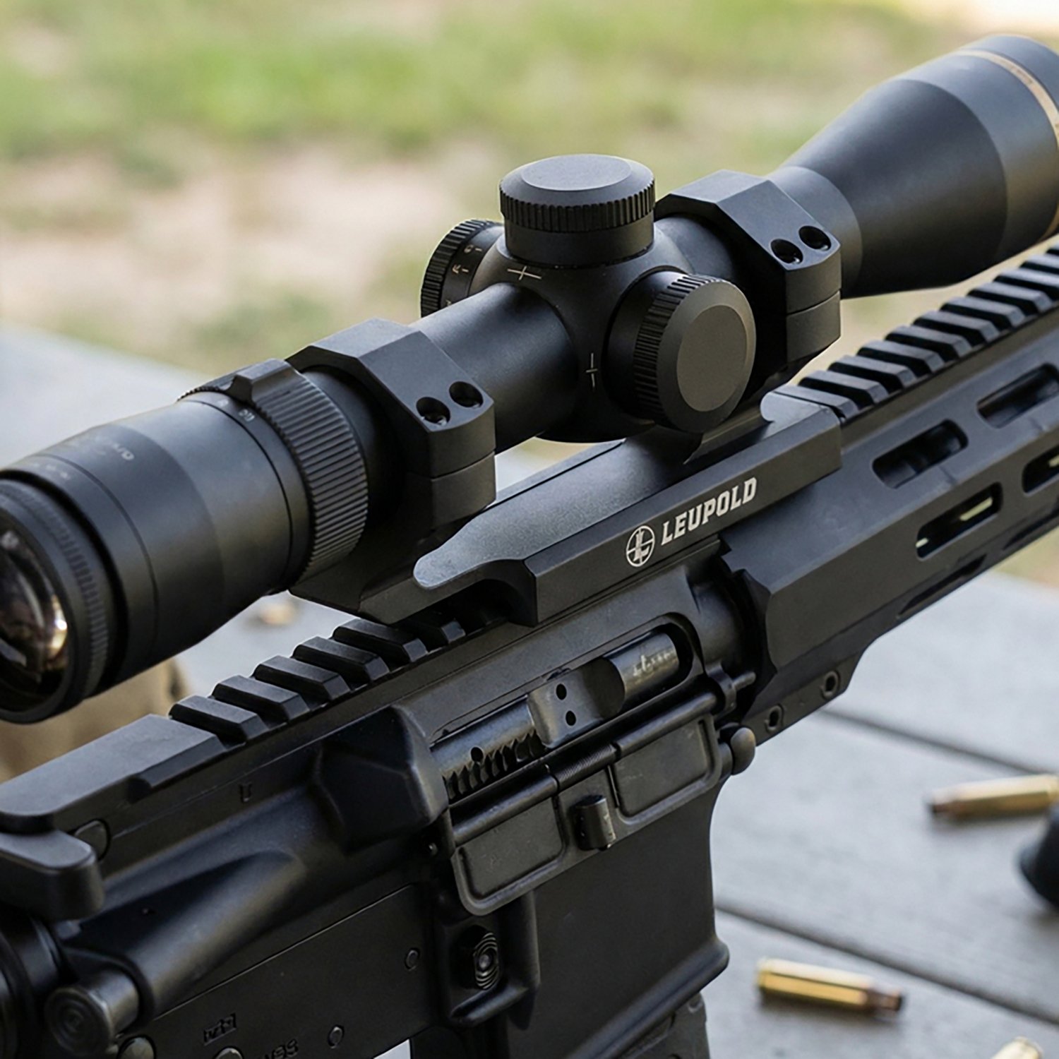 Leupold Mark AR Integral Mounting System 1-Piece Base and Ring Combo - view number 7