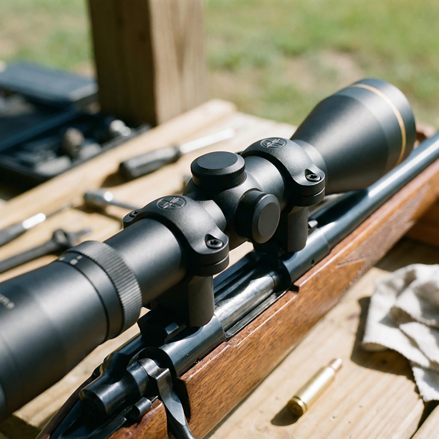 Leupold Ruger M77 1 in Super High Extension Ring Set - view number 3
