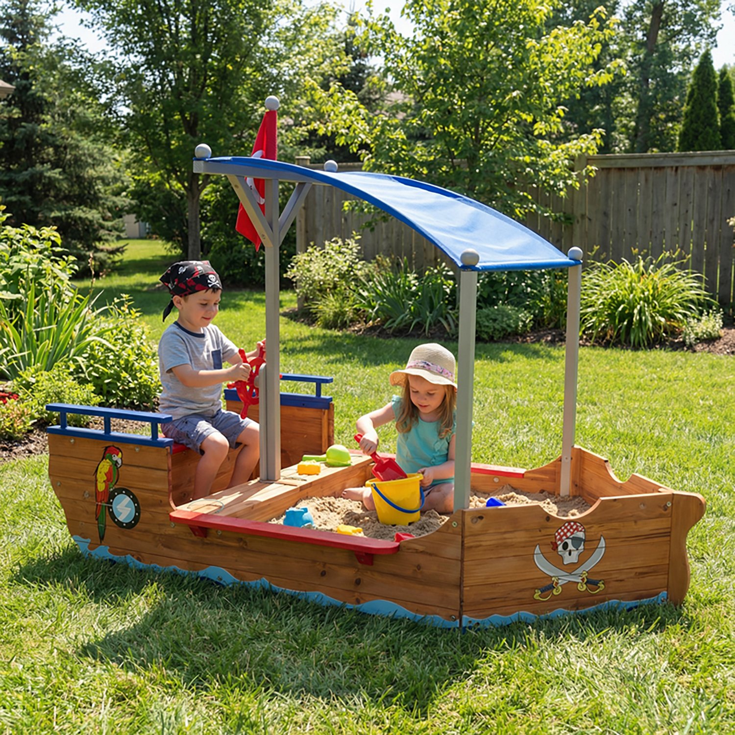 KidKraft Pirate Sand Boat