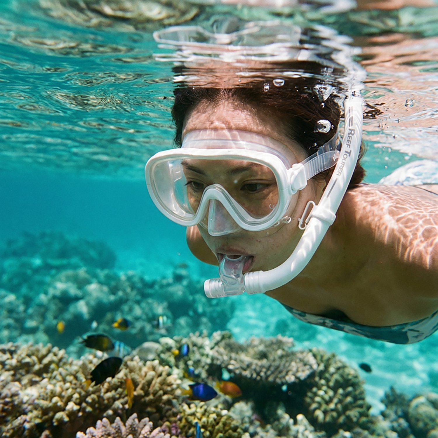 ReefTourer Single-Window Mask & Snorkel Combo Set