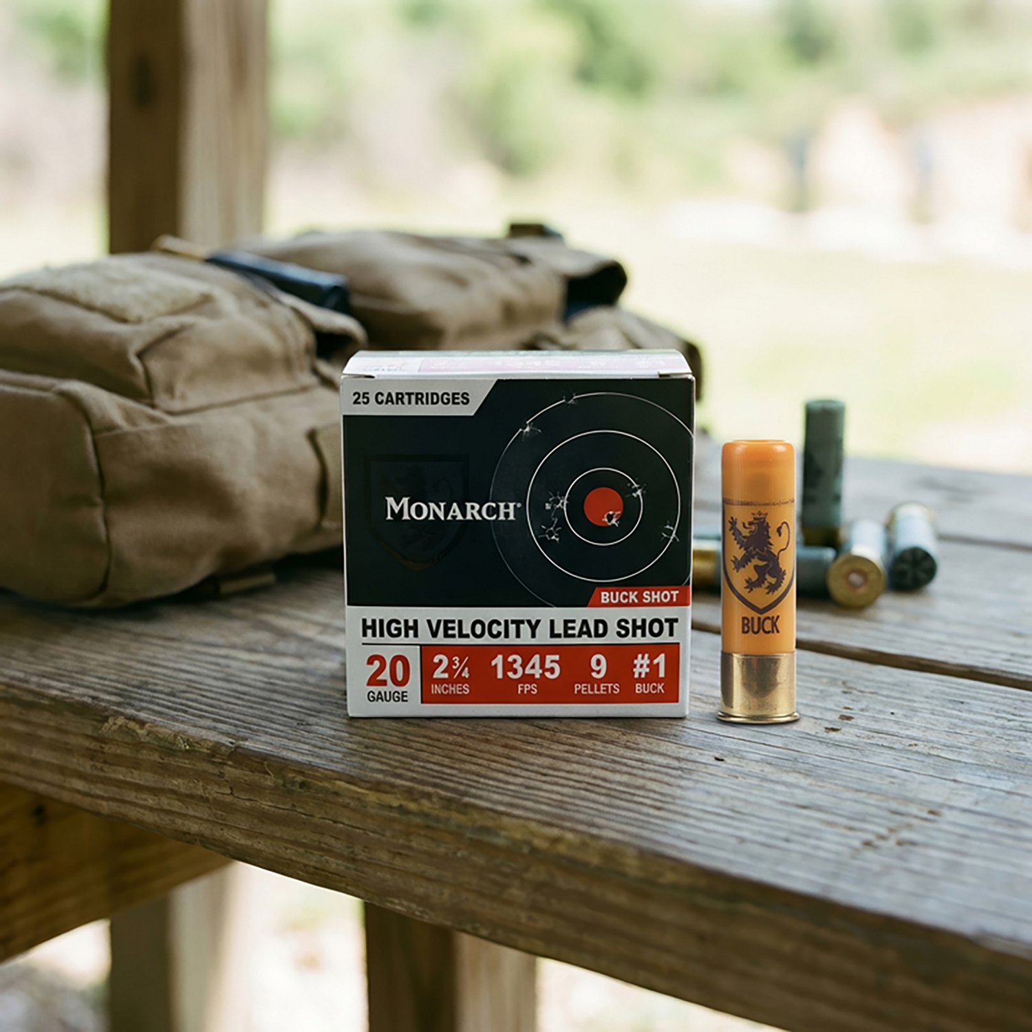 Monarch High Velocity 20 Gauge Buck Shotshells - 25 Rounds - view number 3