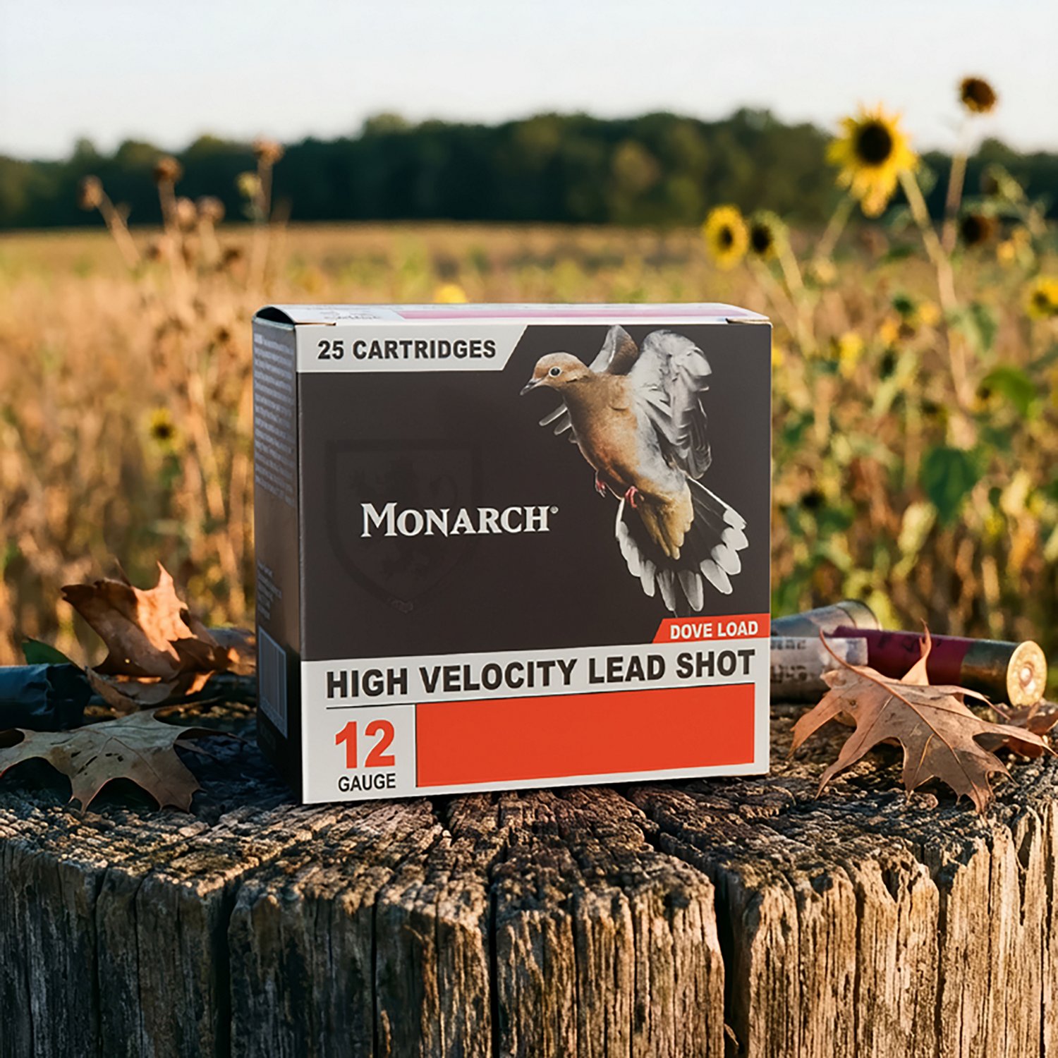 Monarch High Velocity Long Range Light Dove 12 Gauge Shotshells - 25 Rounds - view number 3