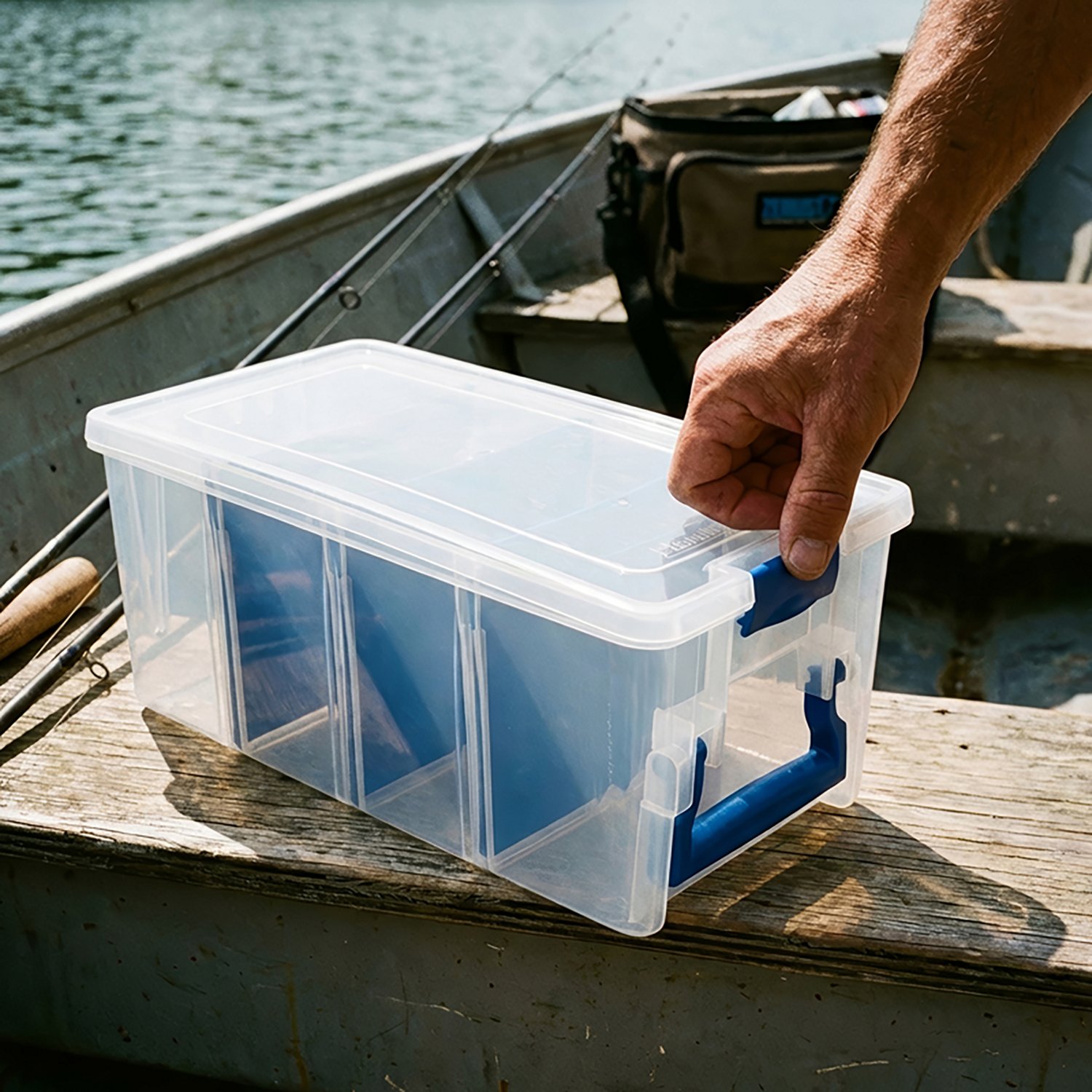 Flambeau Specialty Tackle Super Half Satchel Soft Bait Organizer                                                                 - view number 3