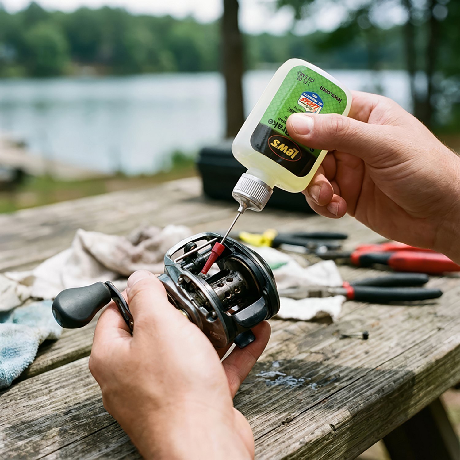 Lew's Speed Brake Centrifugal Brake Cleaner                                                                                      - view number 3