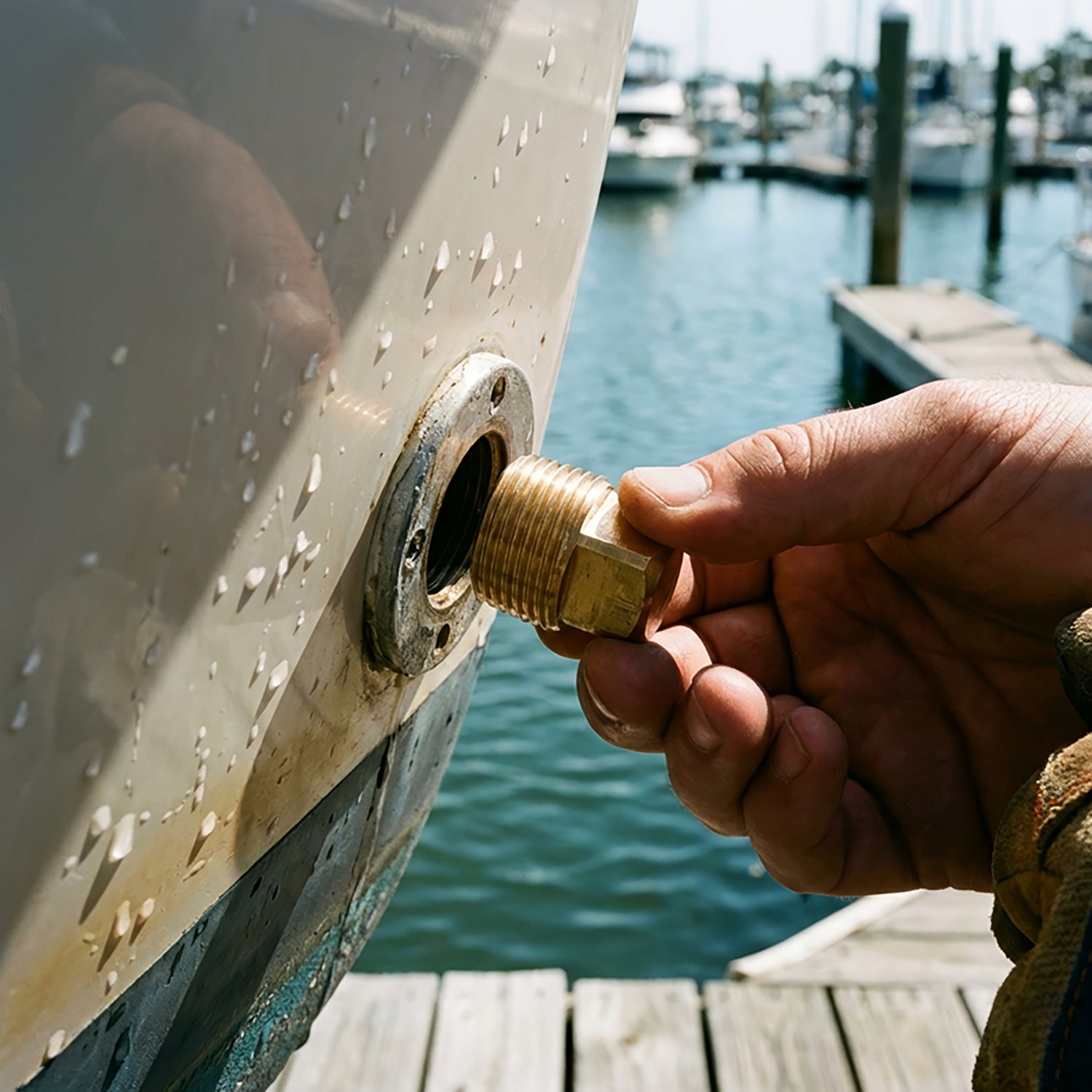 Marine Raider Garboard Drain Plug - view number 2