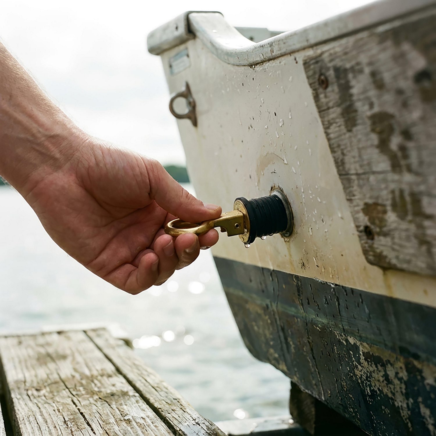 Marine Raider Snap 1 in Brass Drain Plug - view number 2