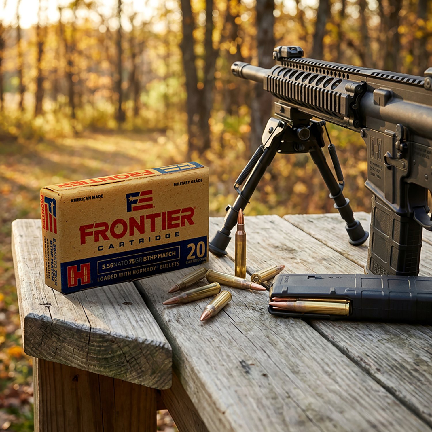Hornady Frontier 5.56 NATO BTHP Match T2 Rifle Ammunition - 20 Rounds - view number 2