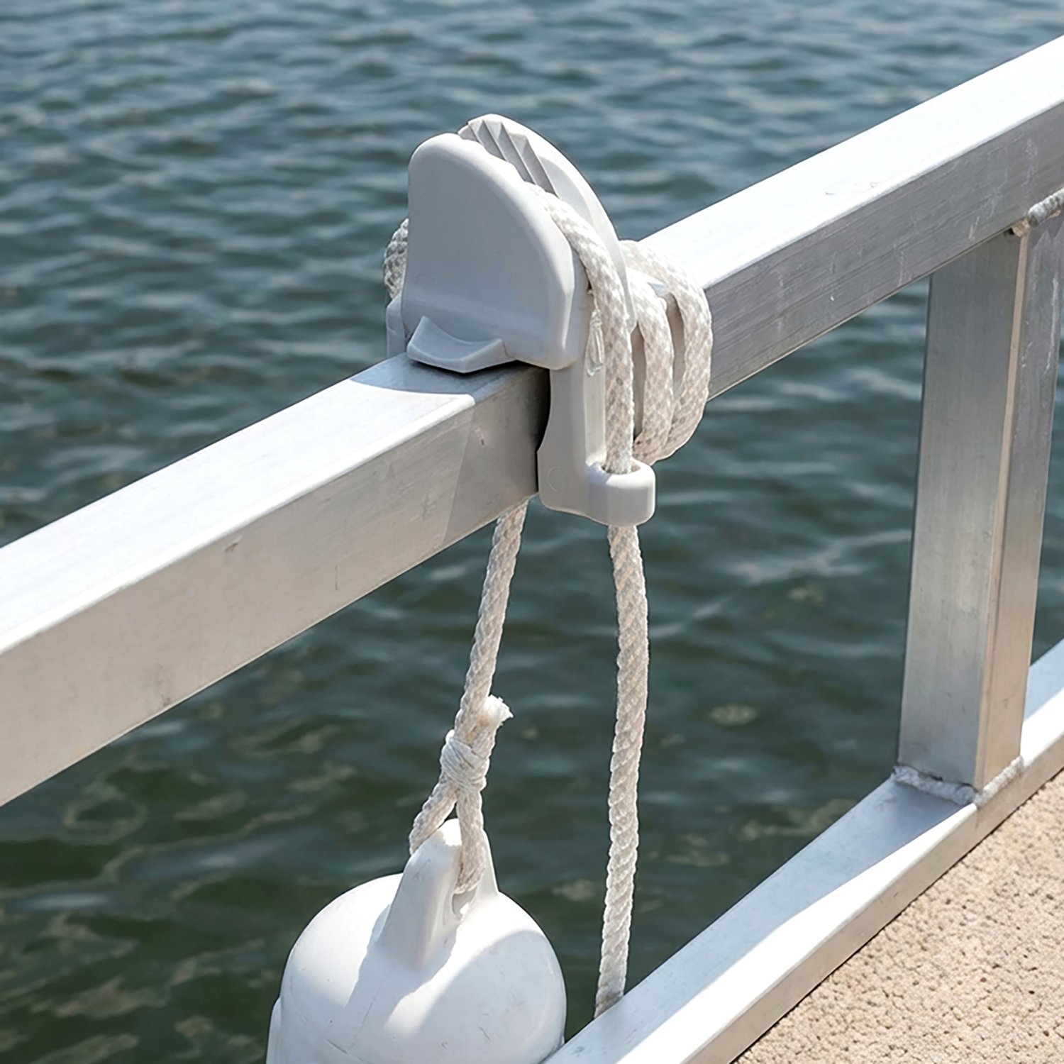 Marine Raider Pontoon Boat Rail Mounted Fender Adjuster - view number 3