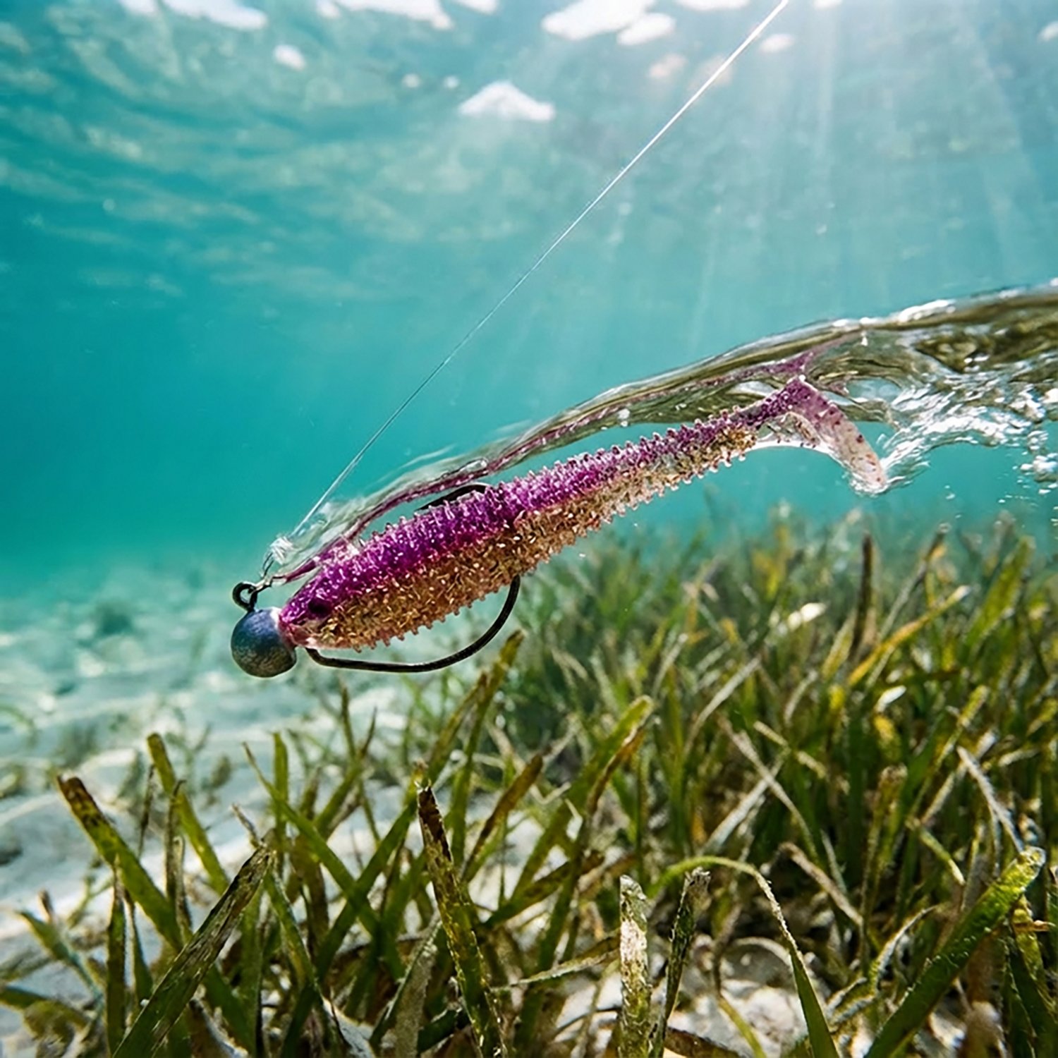 Bass Assassin Lures Lit'l Boss Saltwater Swimbait 6-Pack - view number 2