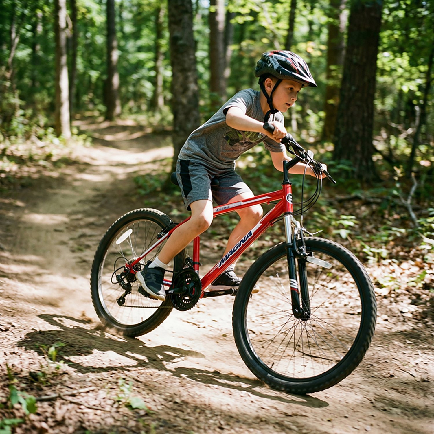 Magna Boys' Echo Ridge 24-inch 18-Speed Mountain Bike - view number 3