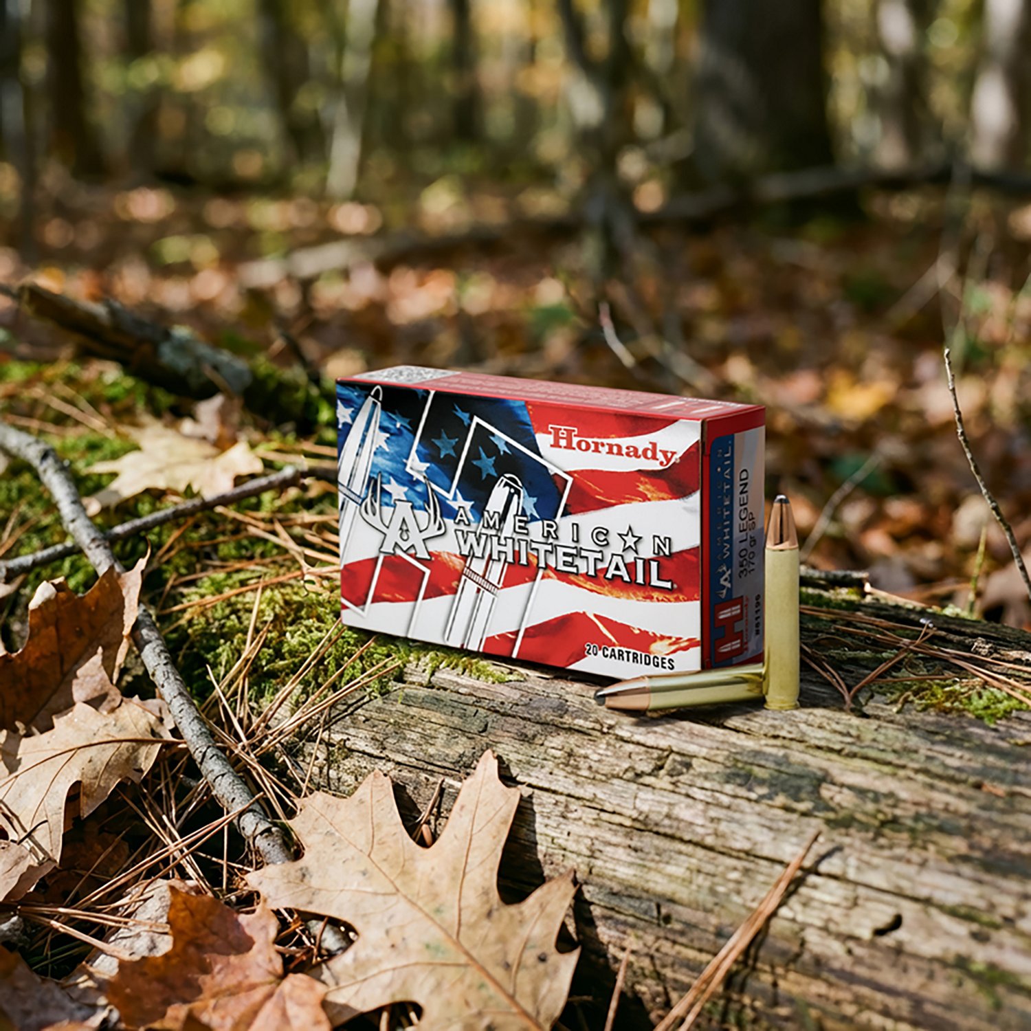 Hornady American Whitetail 350 Legend 170-Grain Interlock Rifle Ammunition - 20 Rounds - view number 2