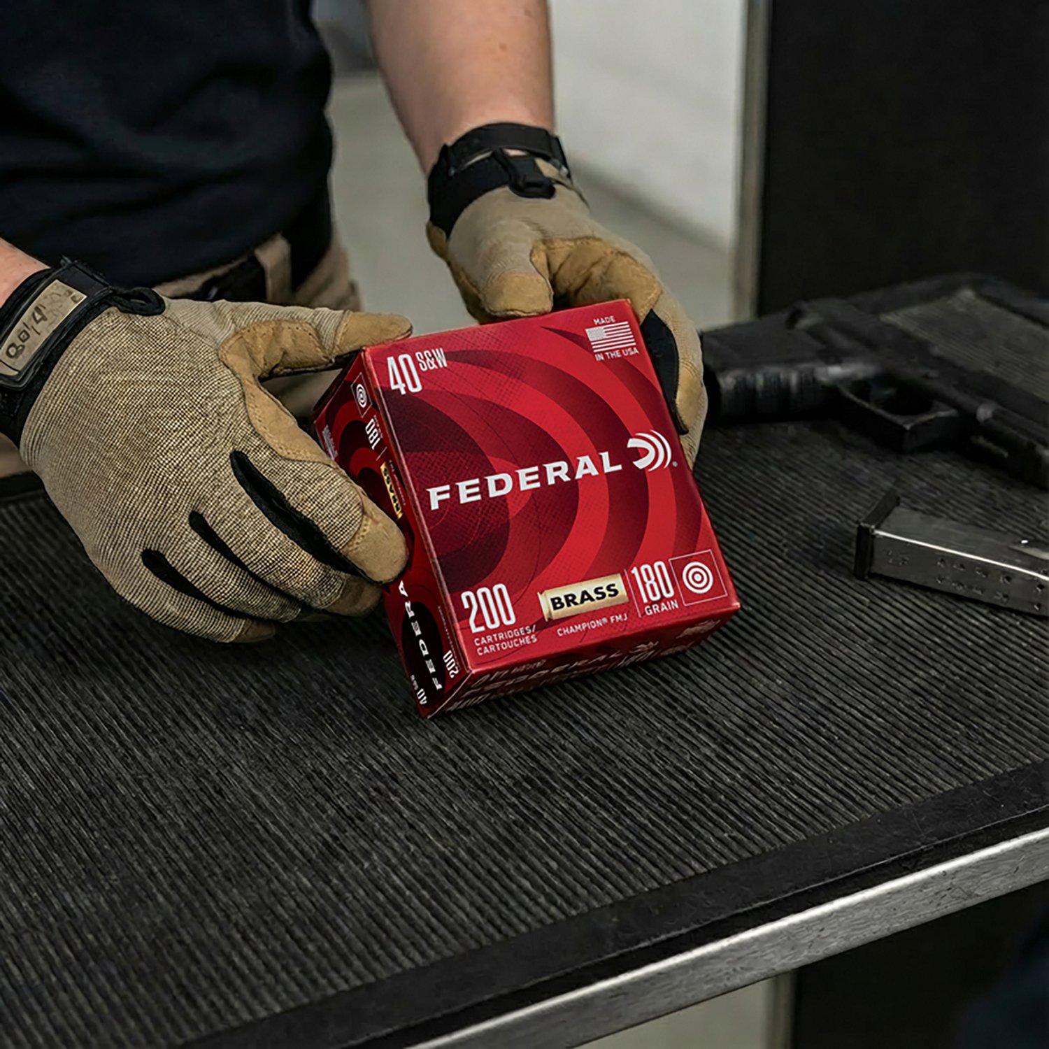 Federal Premium Champion .40 S&W 180-Grain Pistol Ammunition - 200 Rounds - view number 2