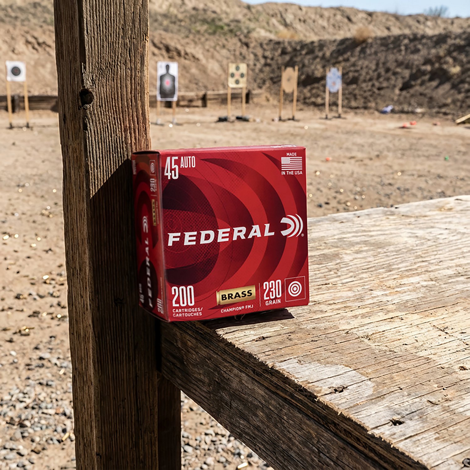 Federal Premium Champion .45 ACP 230-Grain Pistol Brass Ammunition - 200 Rounds - view number 2