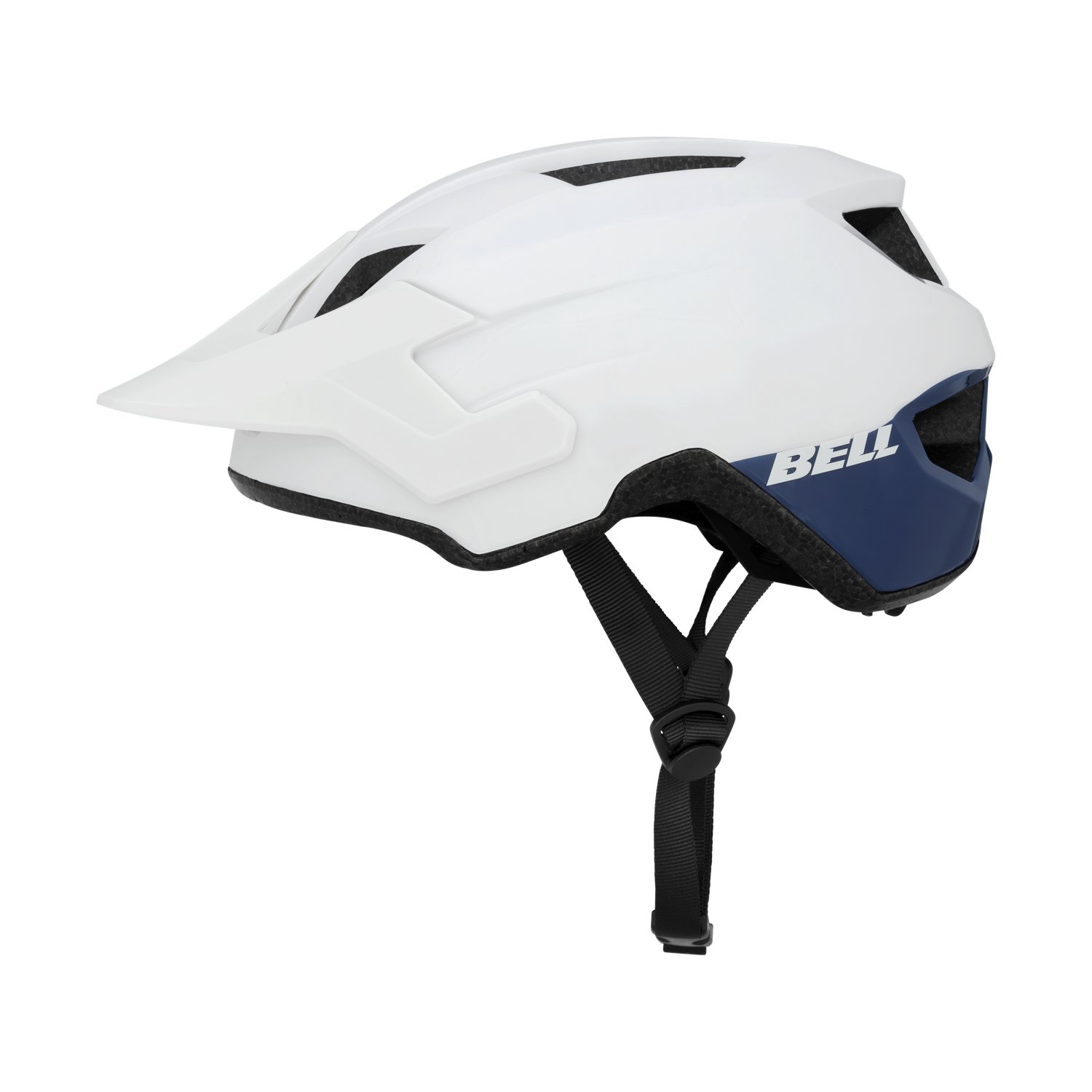 Bell Mens Peak Bike Helmet Navy / White