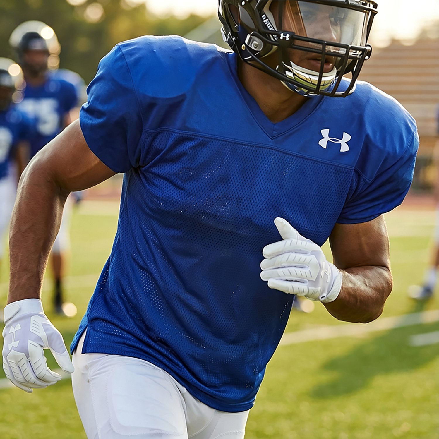 Under Armour Men's Football Practice Jersey                                                                                      - view number 4