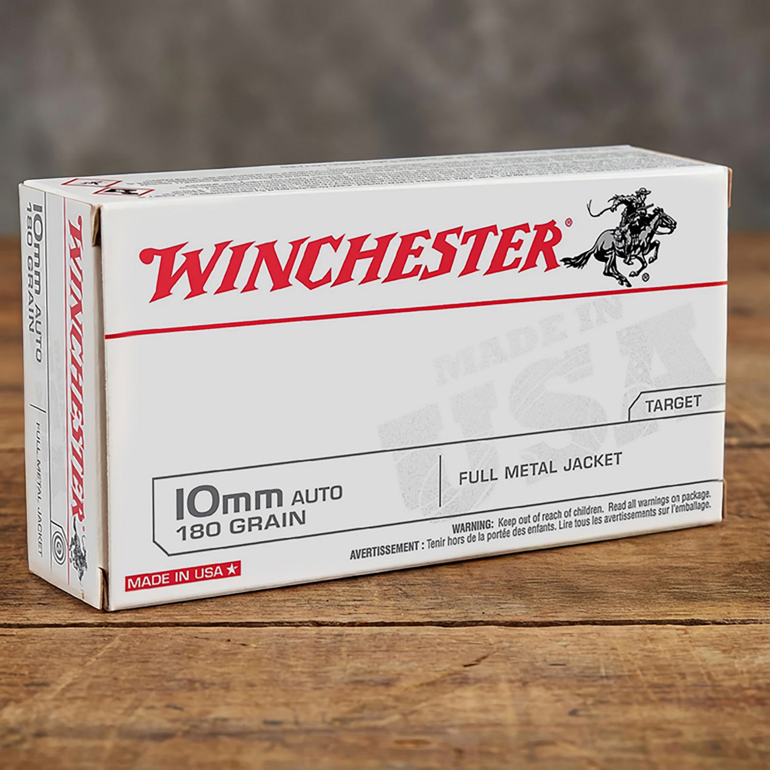 Winchester 10mm Auto 180-Grain Centerfire Pistol Ammunition - view number 2