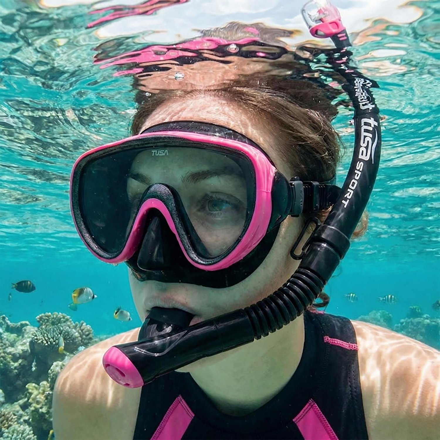 TUSA Adults' Serene Mask and Snorkel Dry Combo - view number 8