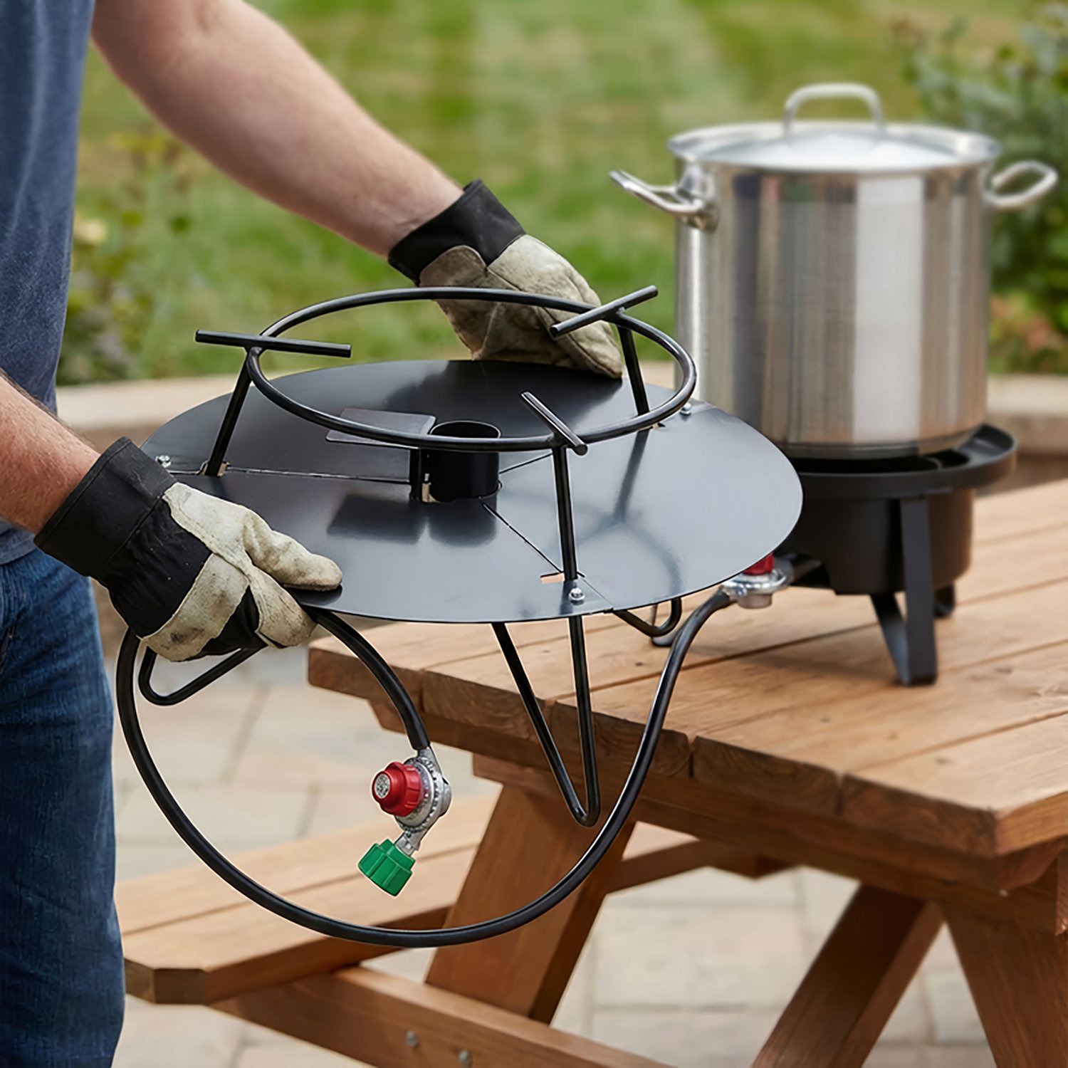 King Kooker Jet Burner Portable Outdoor Cooker                                                                                   - view number 3