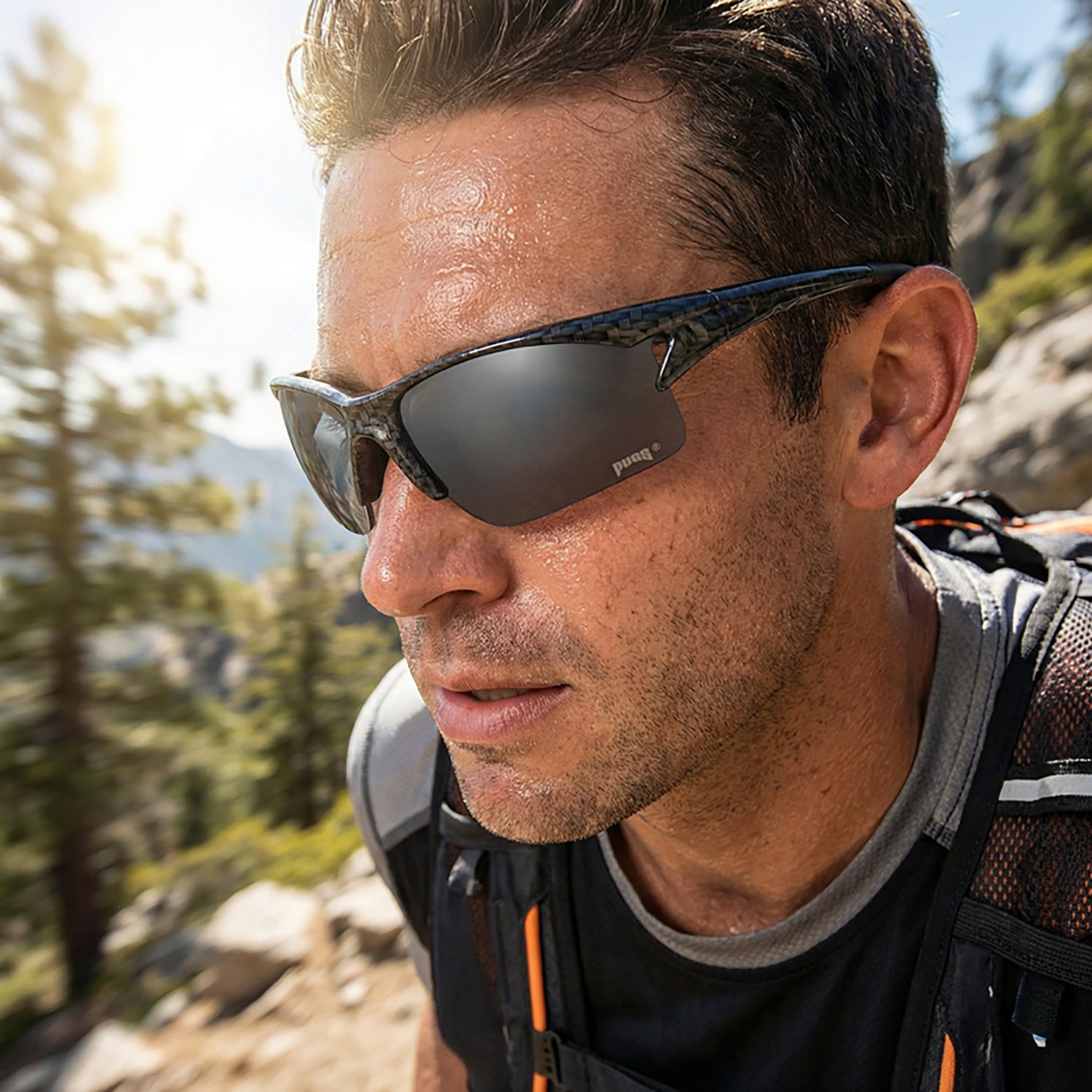 PUGS Elite Series Semi Rim Sport Sunglasses - view number 3