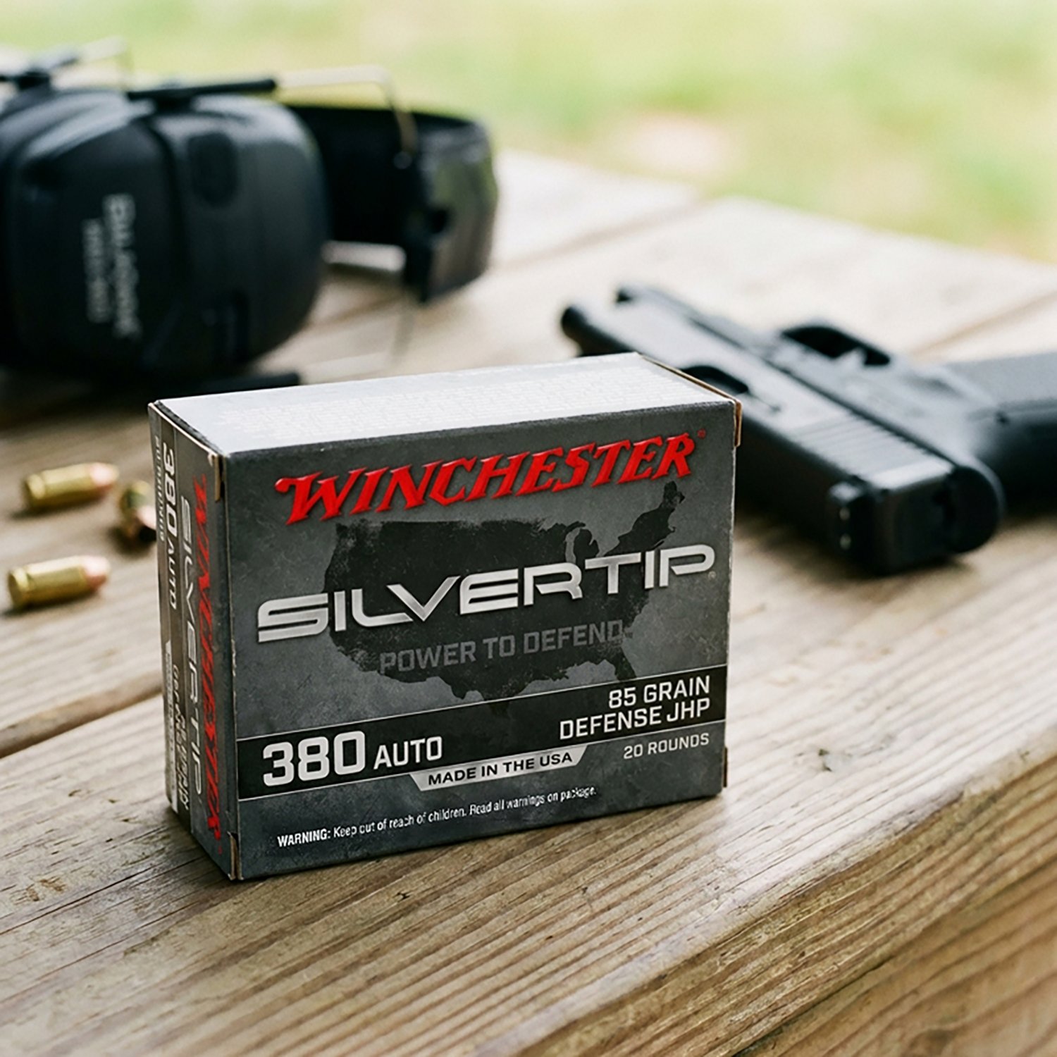 Winchester Silvertip 380 ACP 85-Grain Pistol Ammunition - 20 Rounds                                                              - view number 3