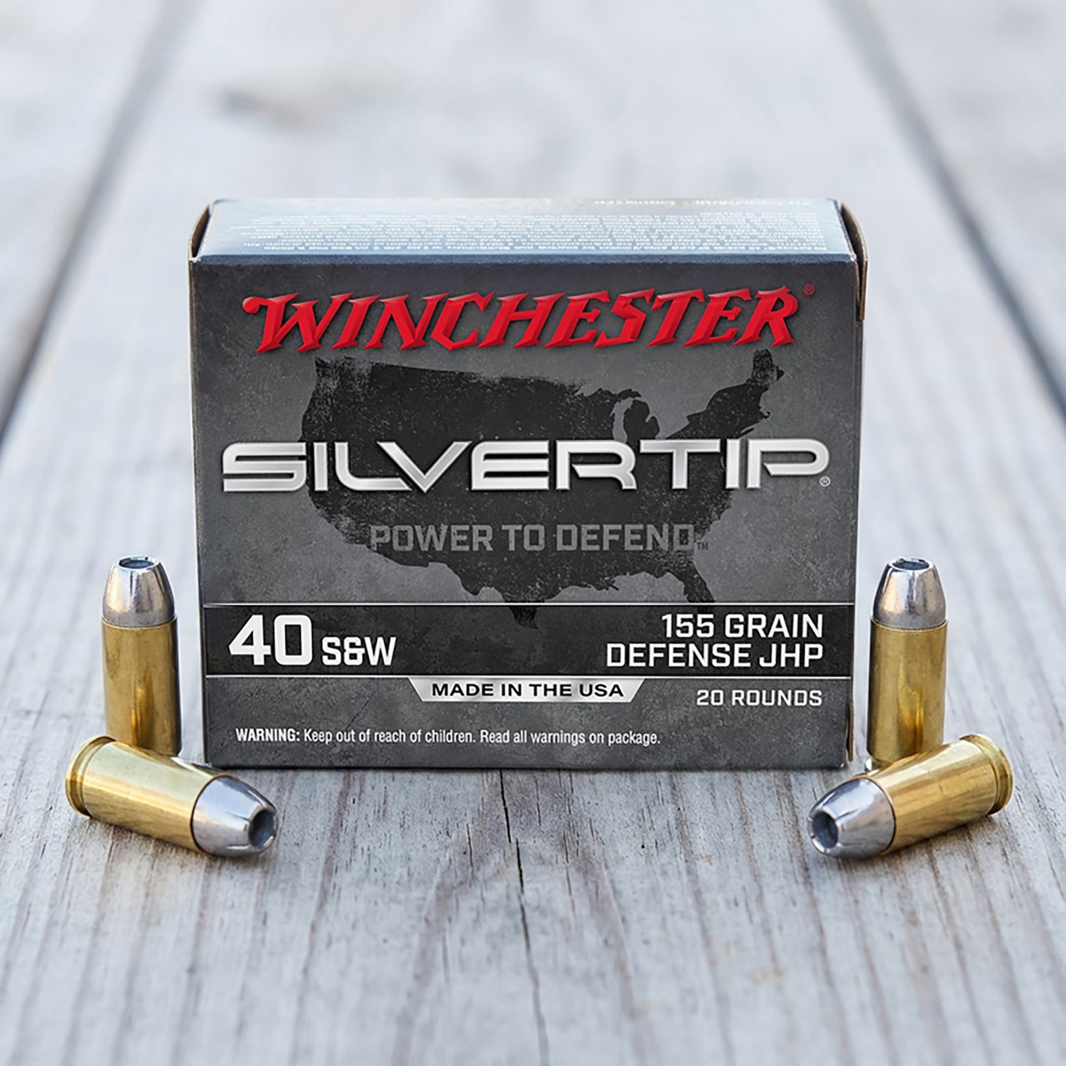 Winchester Silvertip .40 S&W 155-Grain Ammunition - 20 Rounds - view number 3
