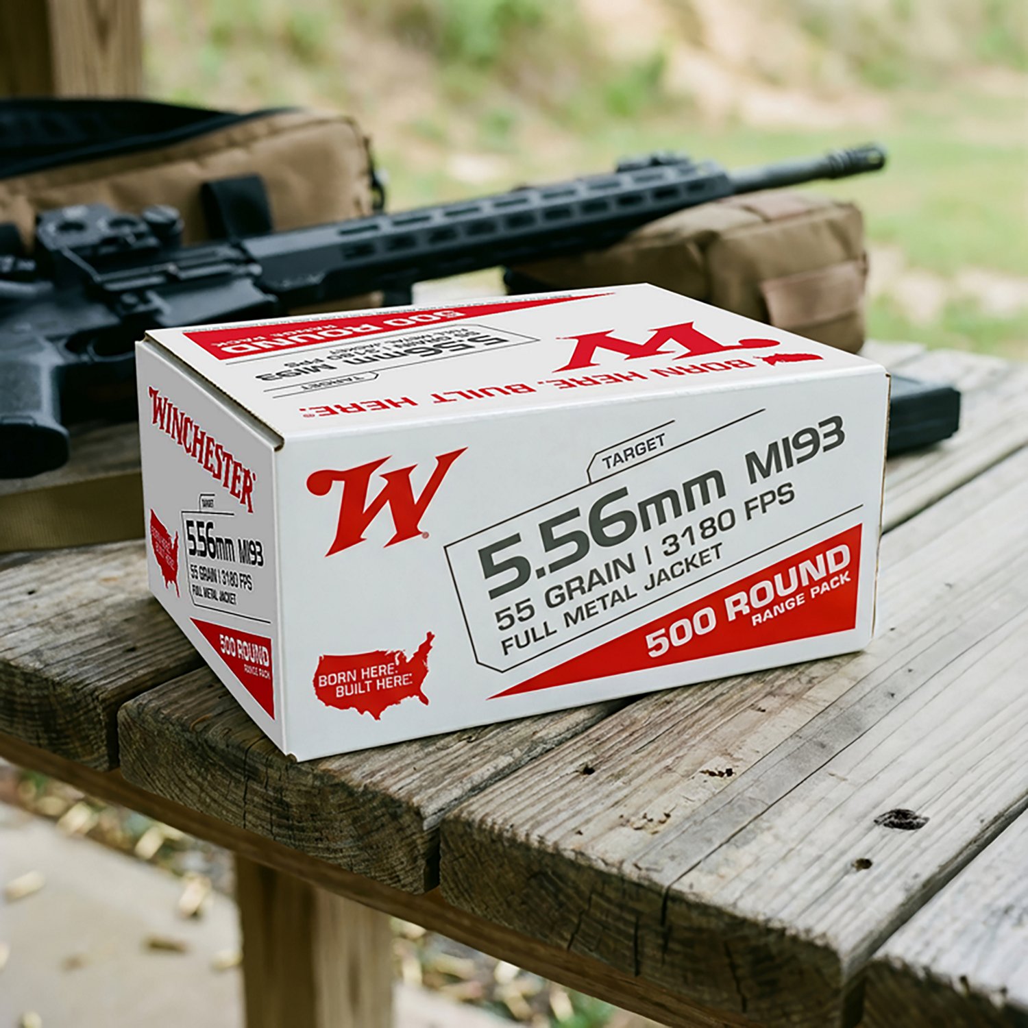 Winchester USA 5.56mm 55-Grain FMJ Ammunition - 500 Rounds - view number 2