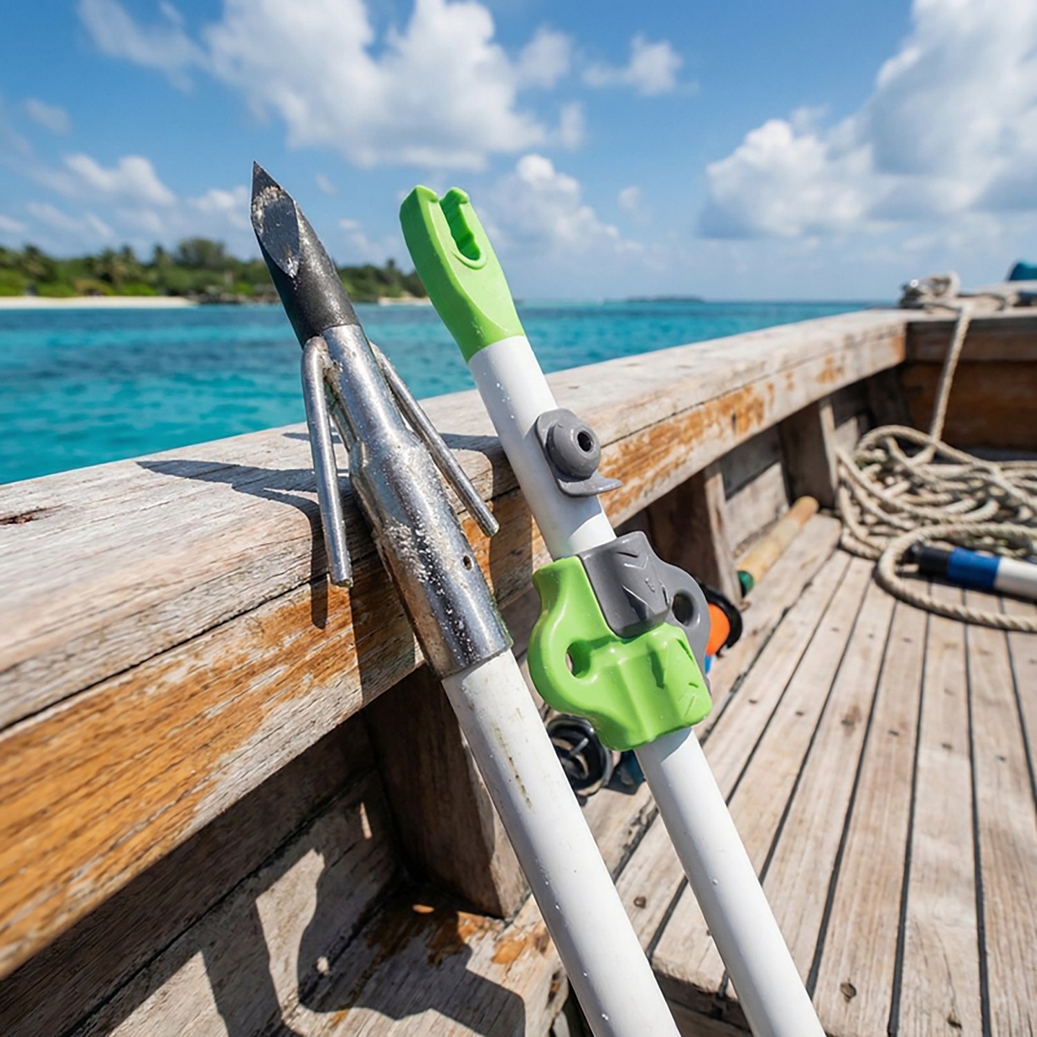 Muzzy White Classic Fish Arrow with Carp Point and Bottle Slide - view number 2