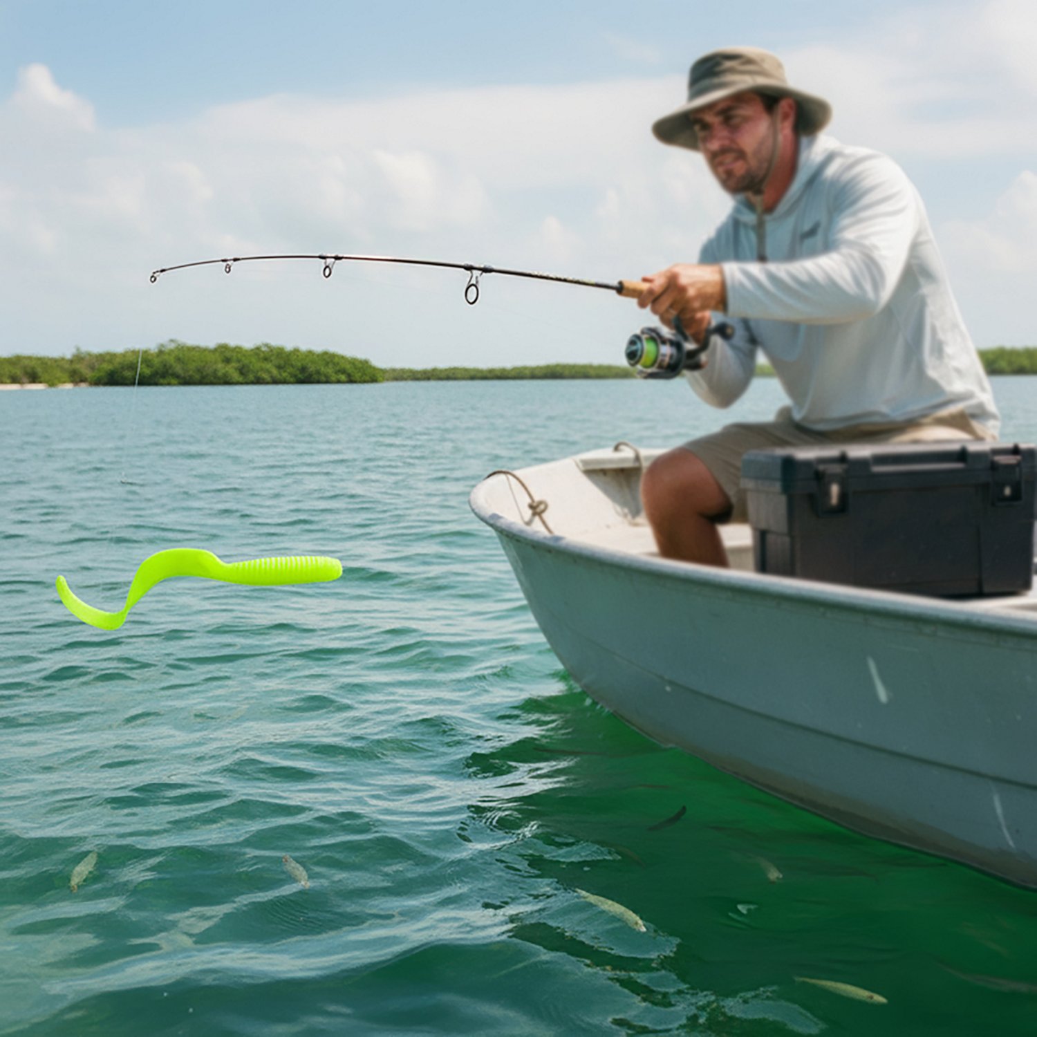 Berkley Gulp! Saltwater Grub 4 in Unrigged Plastic Swimbaits 8-Pack - view number 2