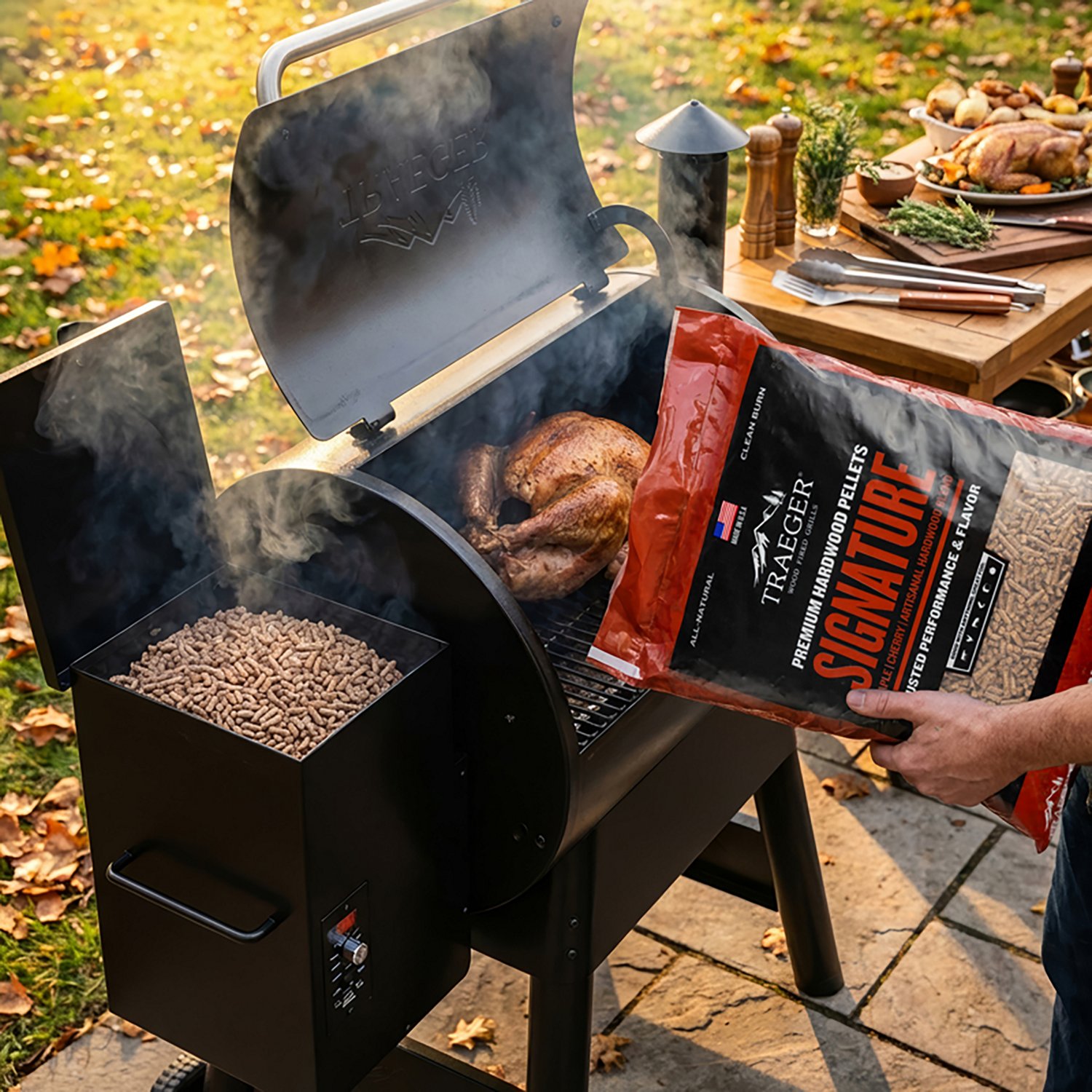 Traeger Signature Blend 20-lb Hardwood Pellets                                                                                   - view number 3
