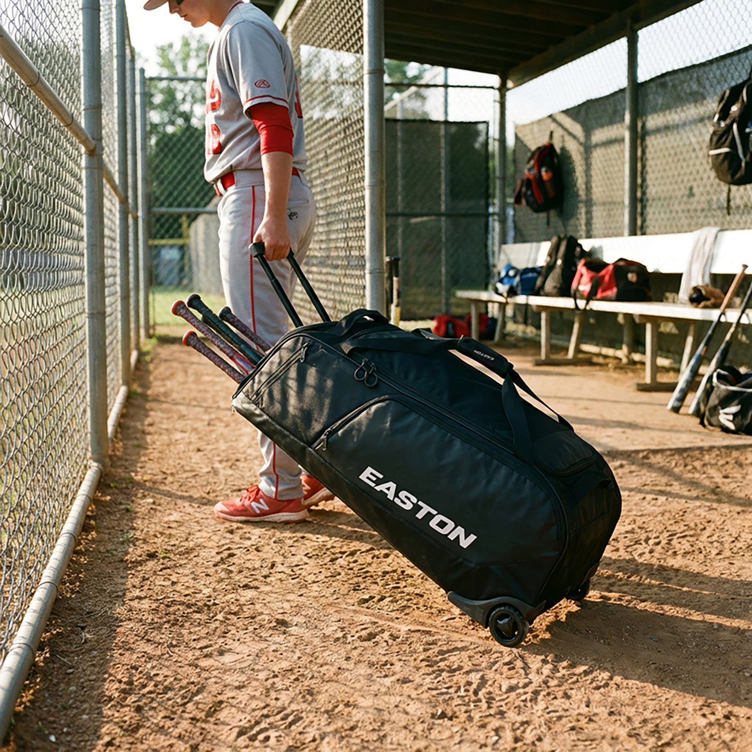 EASTON Dugout Wheeled Equipment Bag                                                                                              - view number 5