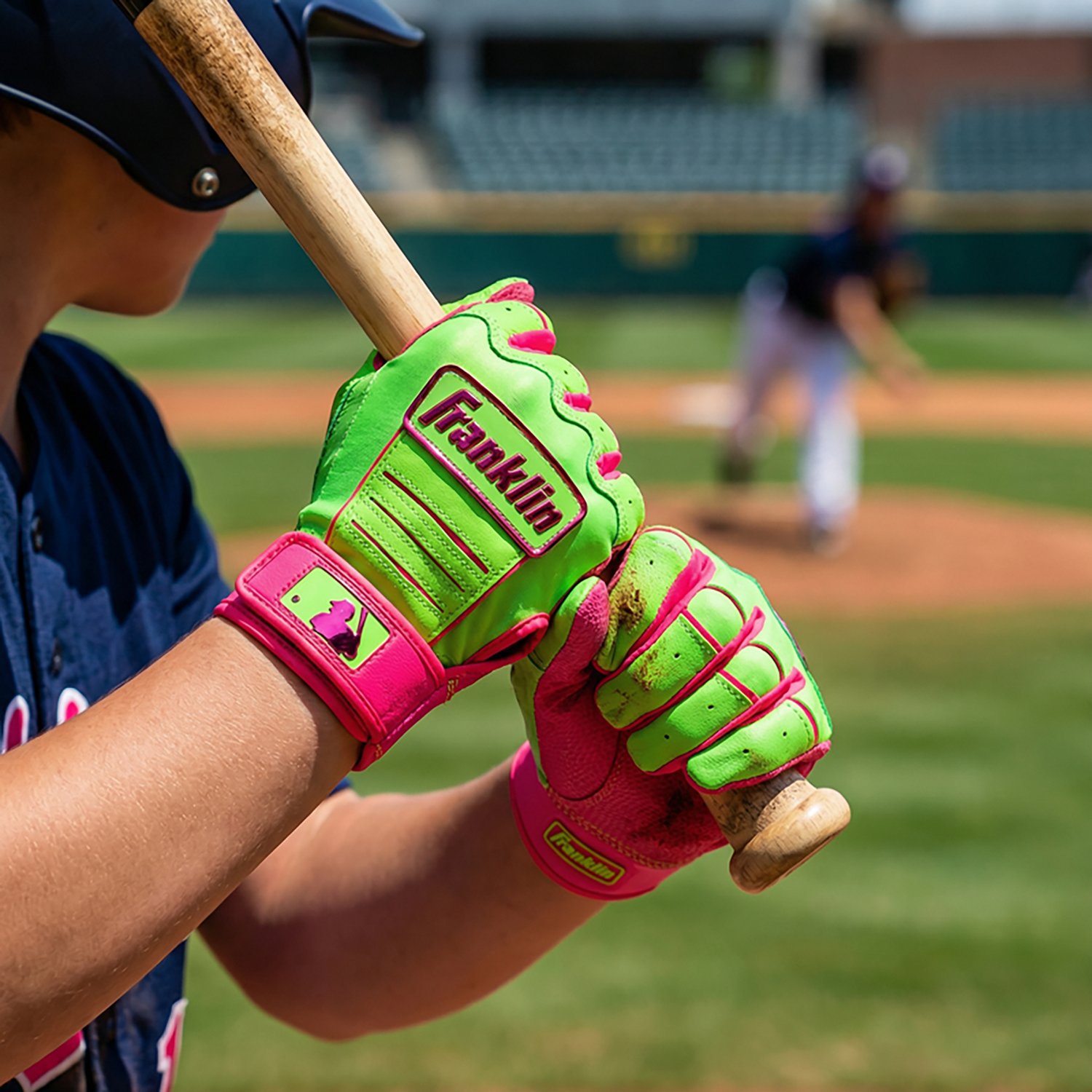 Franklin Youth CFX Pro Chrome Batting Gloves                                                                                     - view number 8