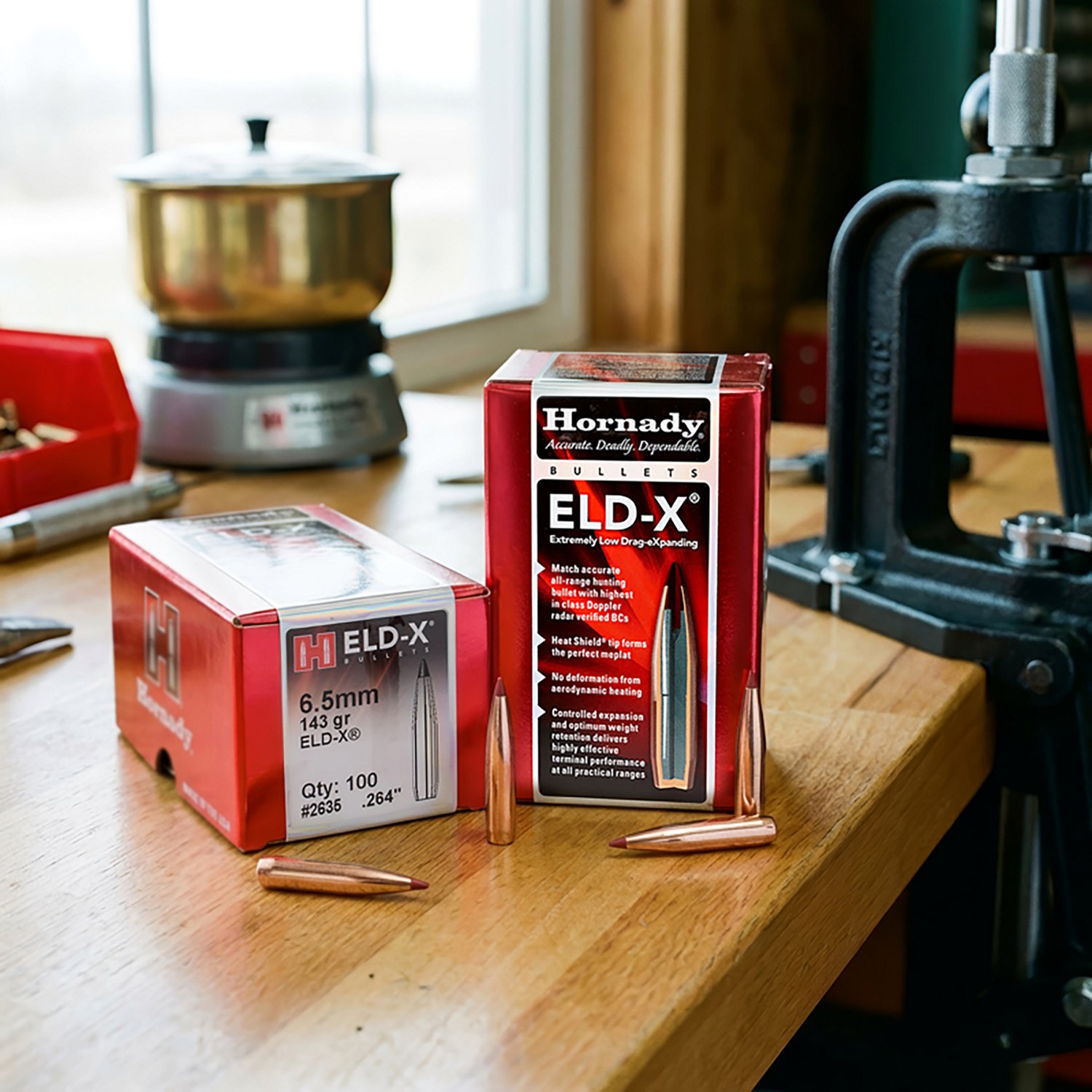 Hornady ELD-X 6.5 mm 143-Grain Reloading Bullets - view number 2