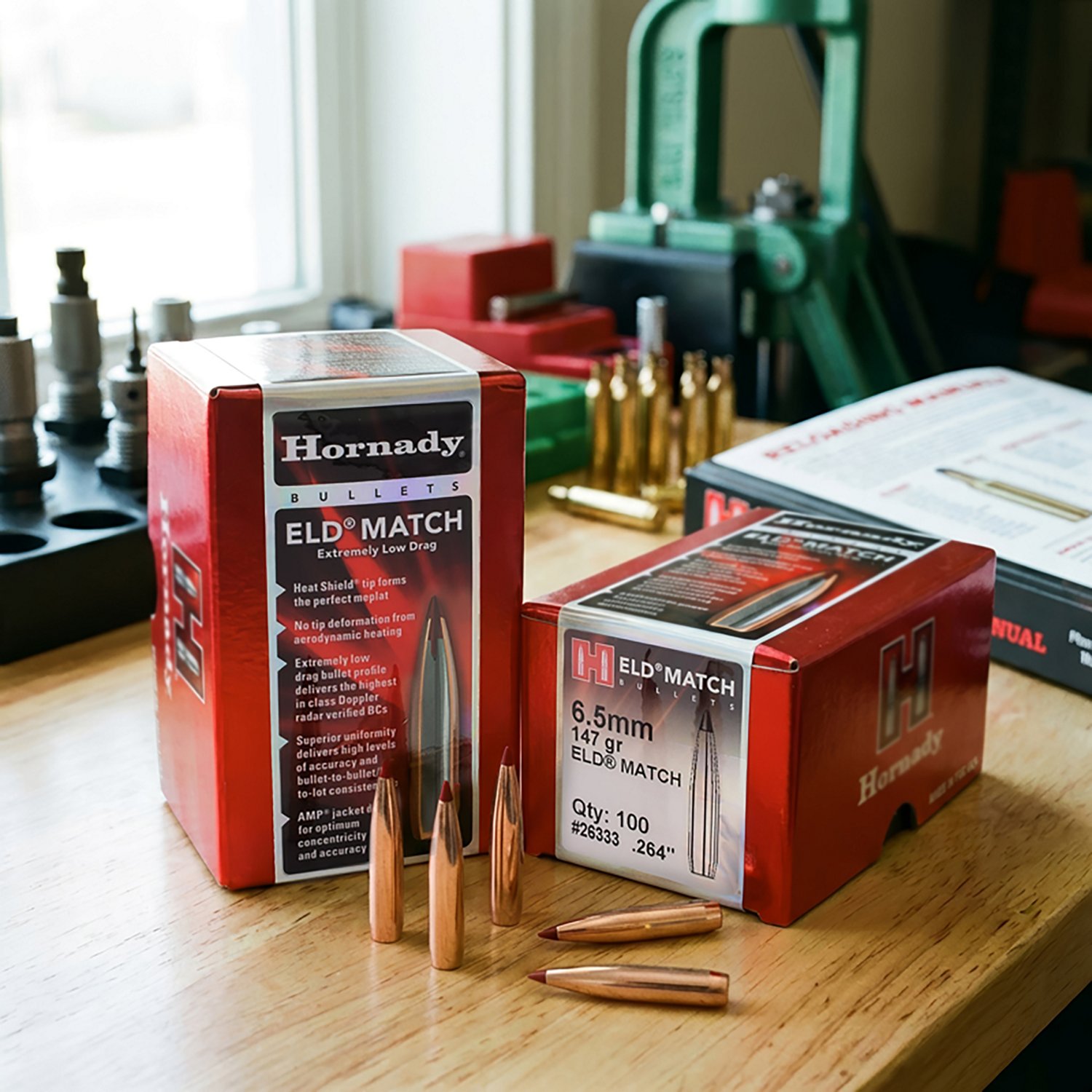 Hornady ELD Match 6.5 mm 147-Grain Reloading Bullets - view number 2