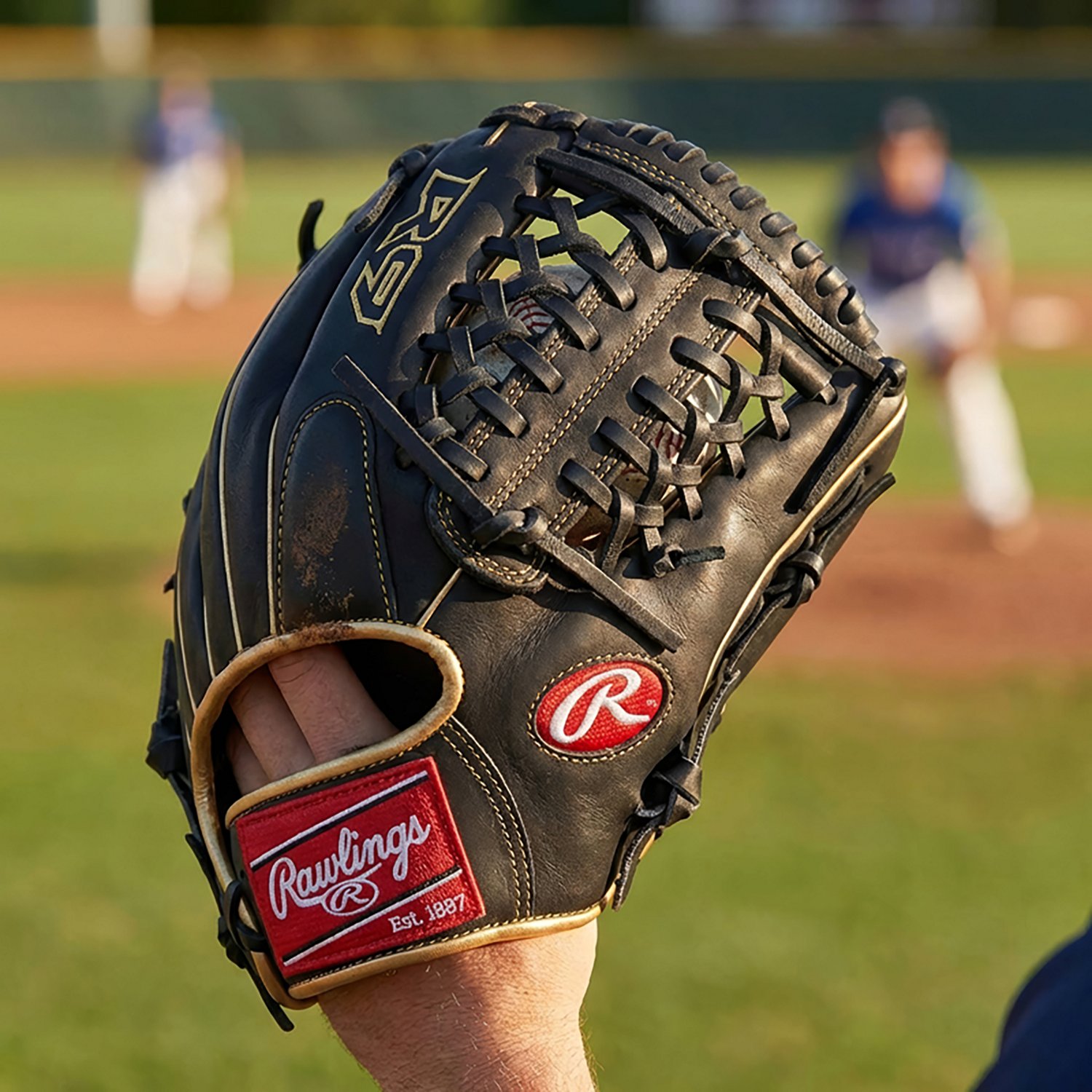 Rawlings R9 Series Mod-Trap Baseball Glove                                                                                       - view number 6
