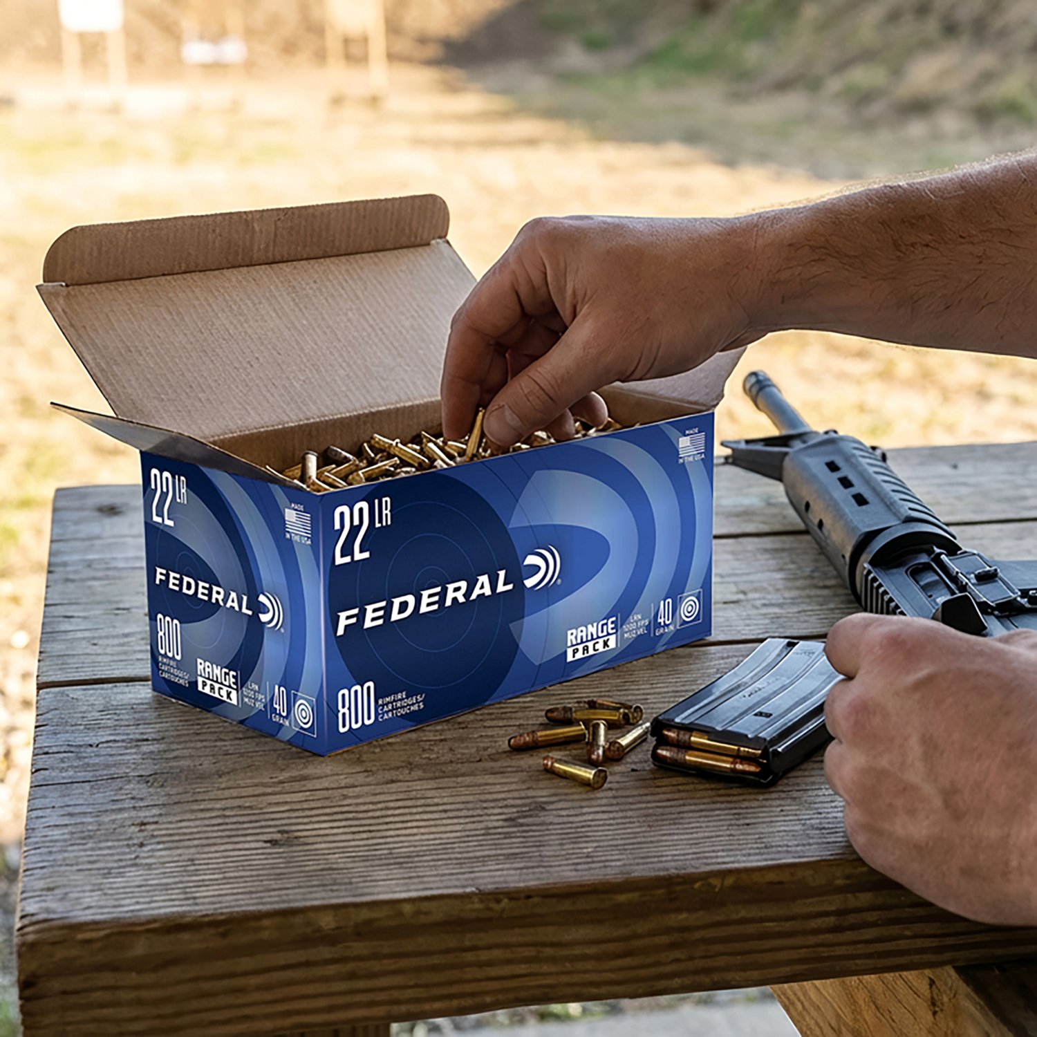 Federal Premium Champion LRN 22LR 40-Grain Rimfire Ammunition - 800 Rounds - view number 2