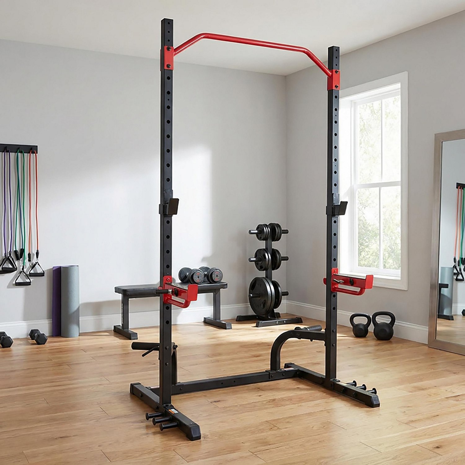 Sunny Health & Fitness Power Zone Squat Stand                                                                                    - view number 6
