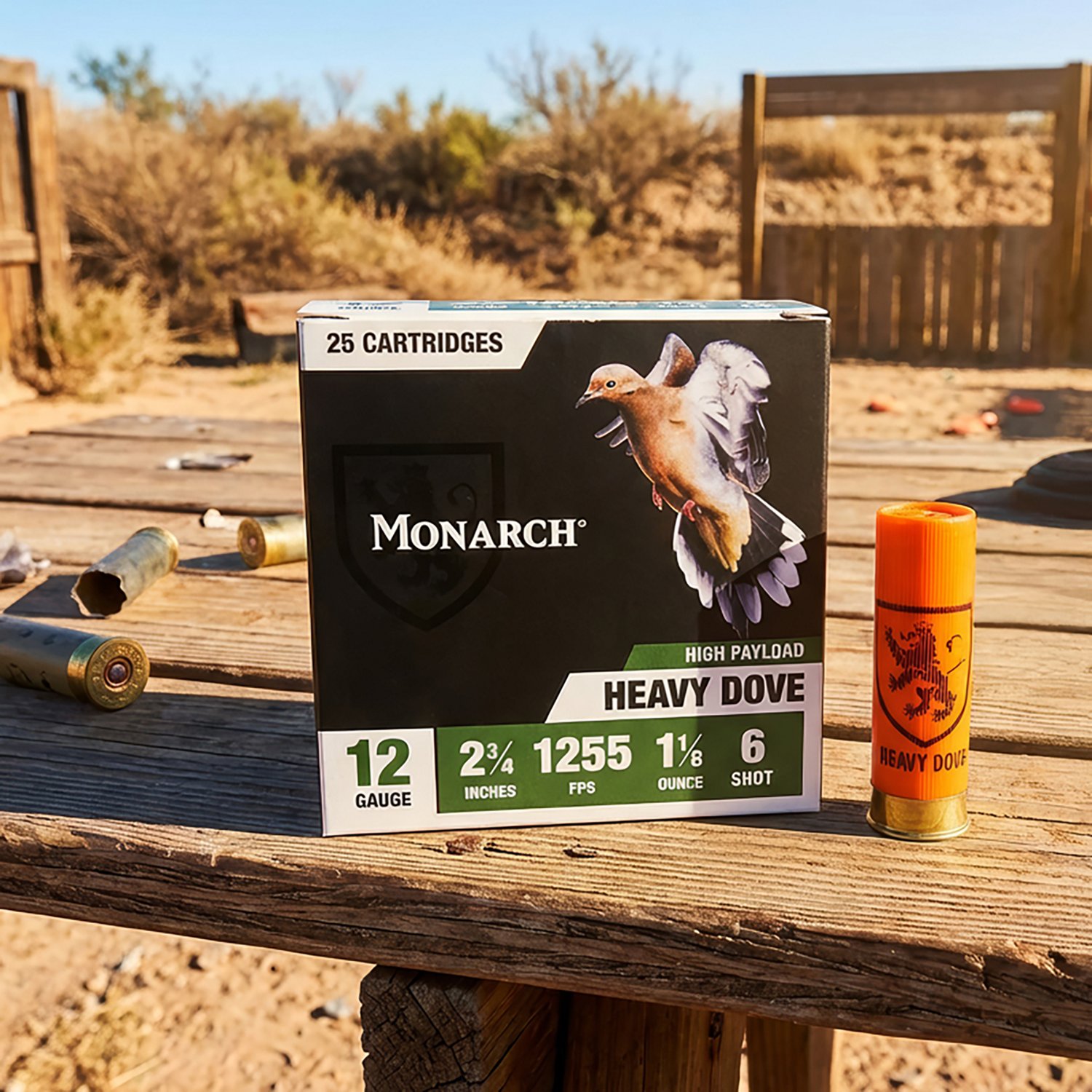Monarch 12-Gauge 6 Shot Heavy Dove Shotshells 25 Rounds - view number 7