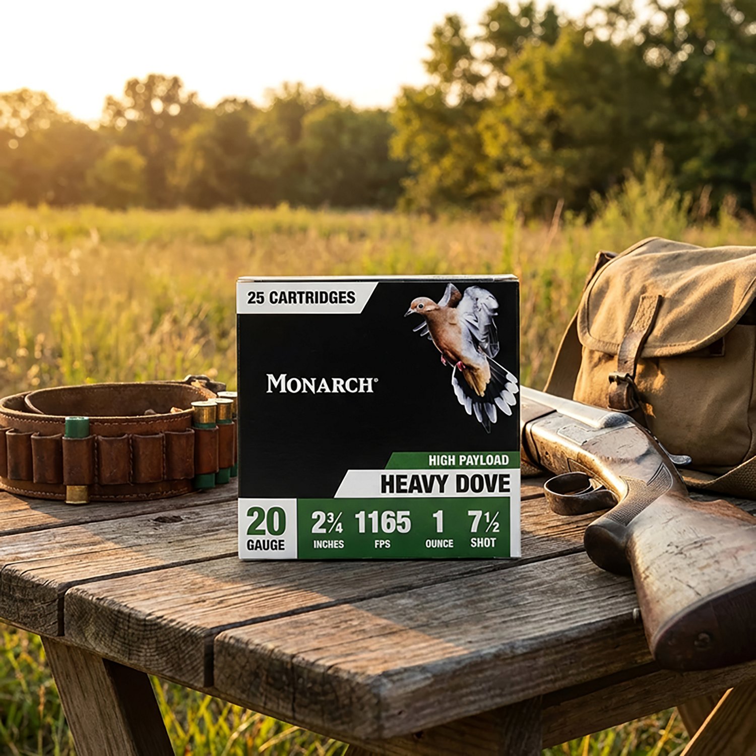Monarch Heavy Dove Loads 20 Gauge Shotshells - 25 Rounds - view number 5